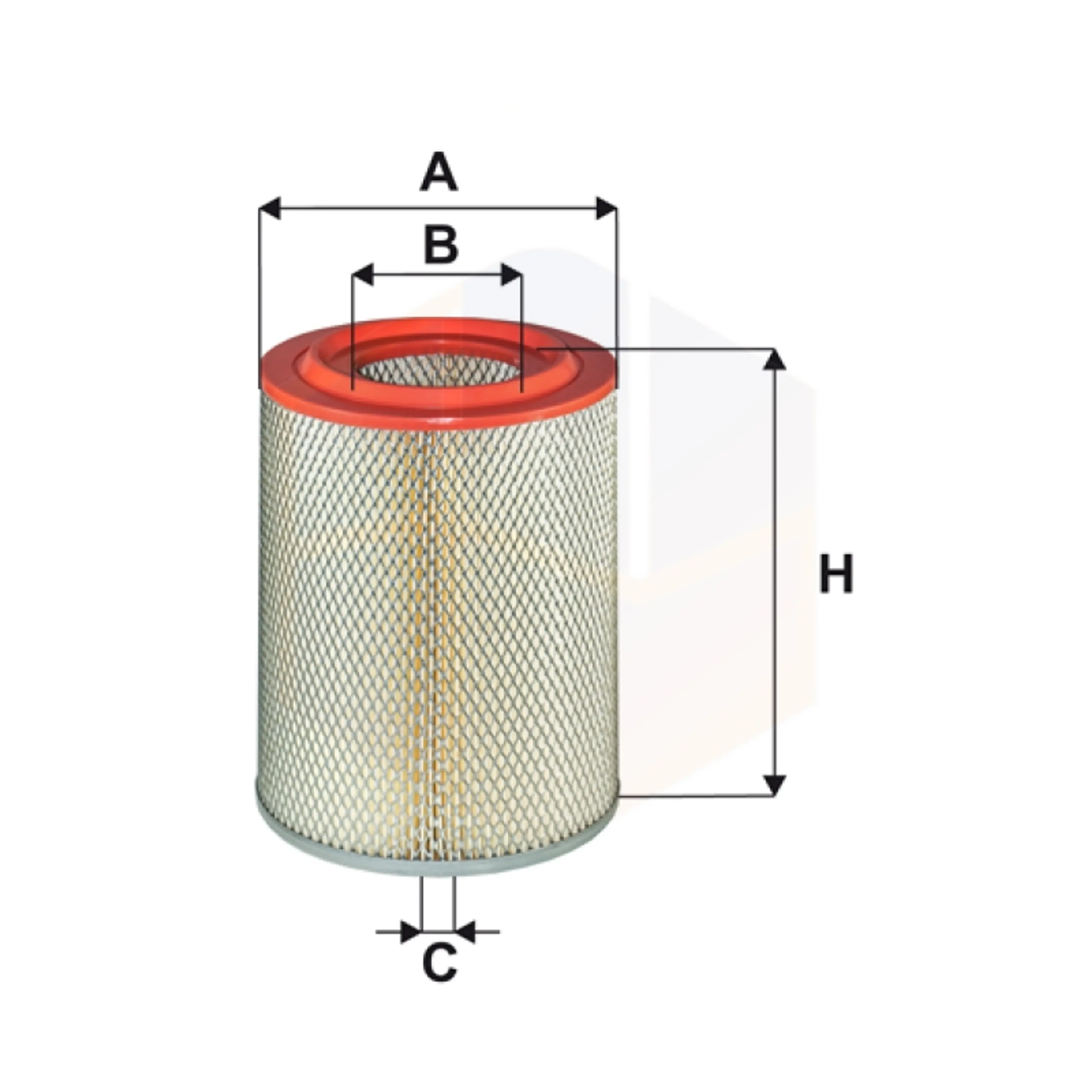 FILTRO AIRE AM 411/3