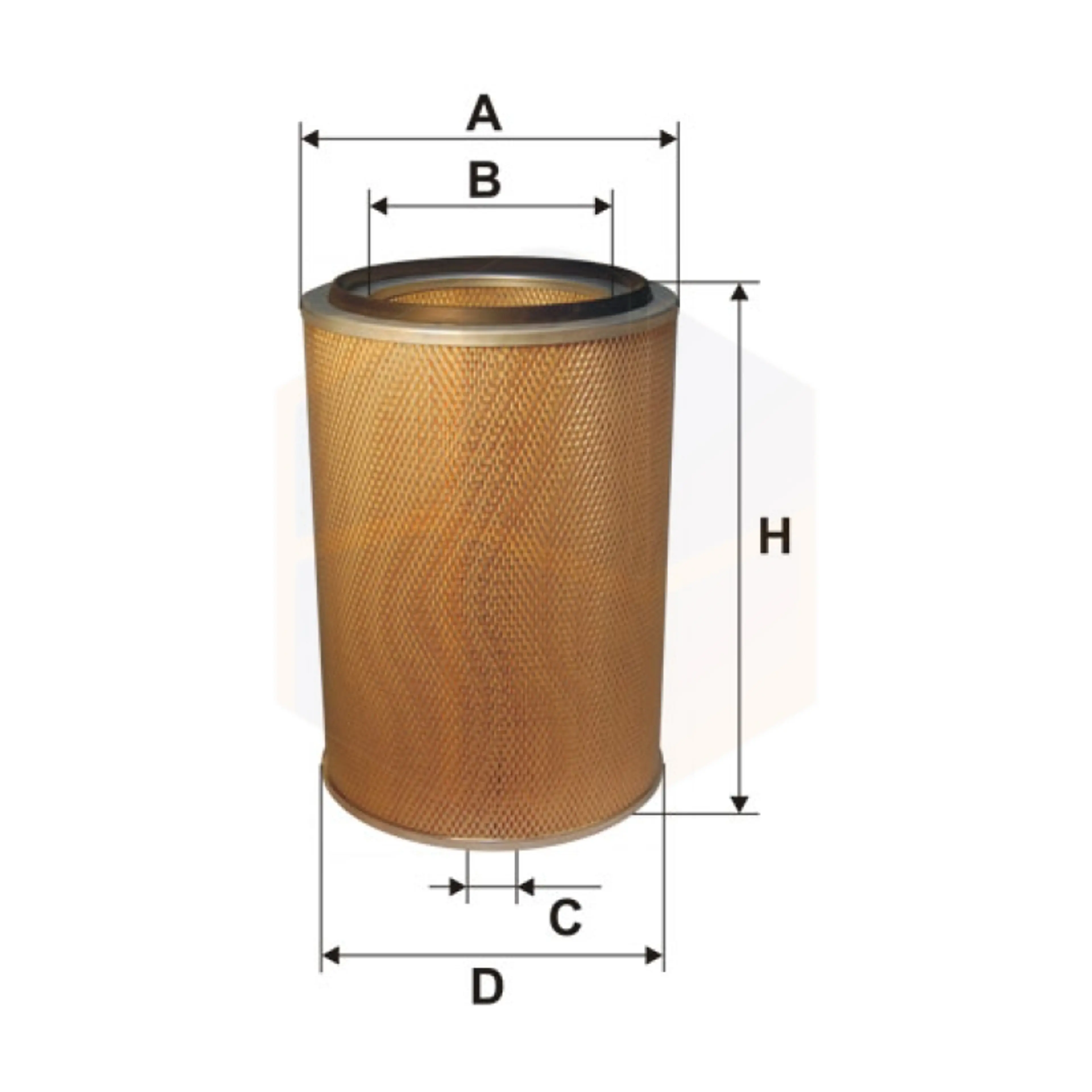 FILTRO AIRE AM 416/4