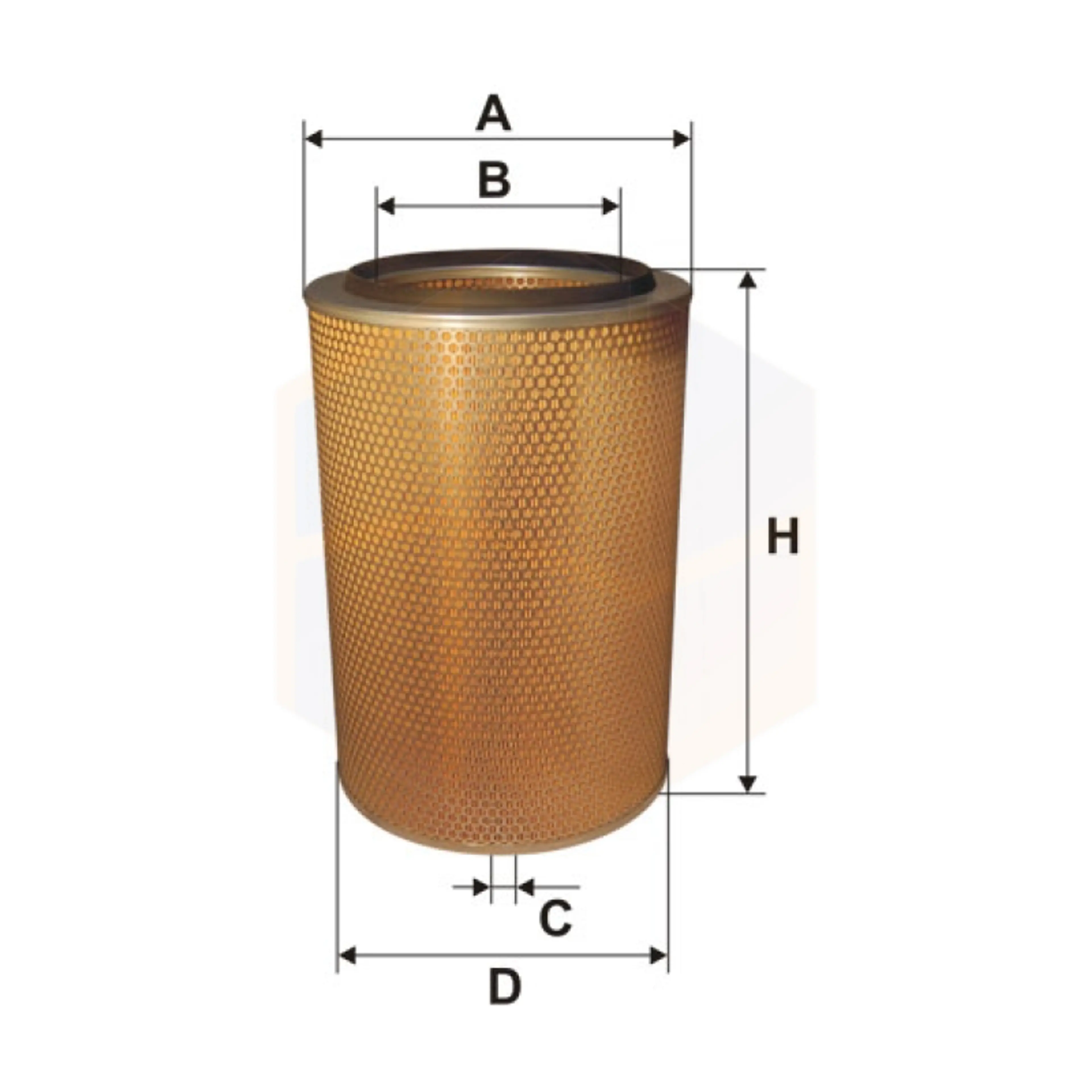 FILTRO AIRE AM 458/1