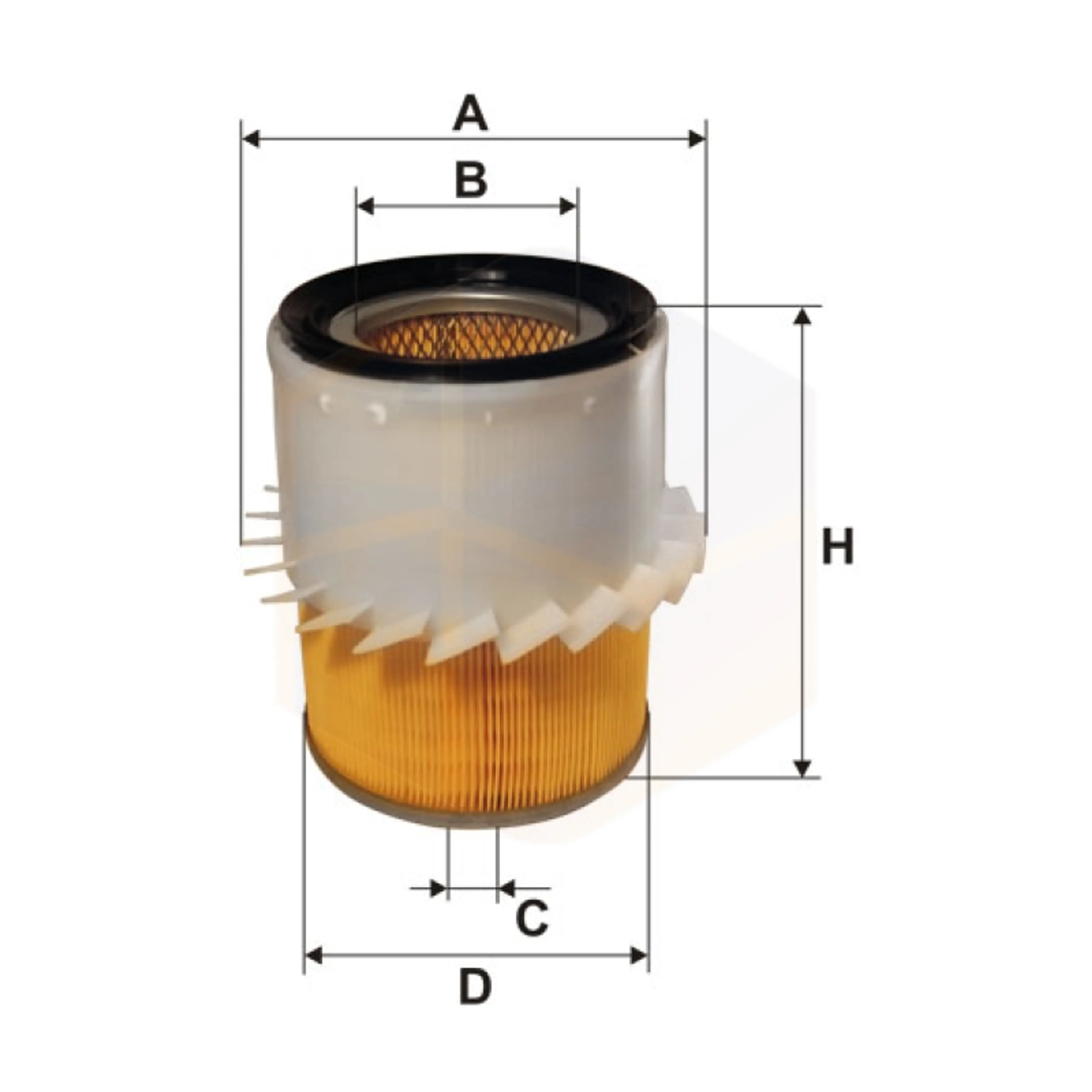 FILTRO AIRE AM 468/4