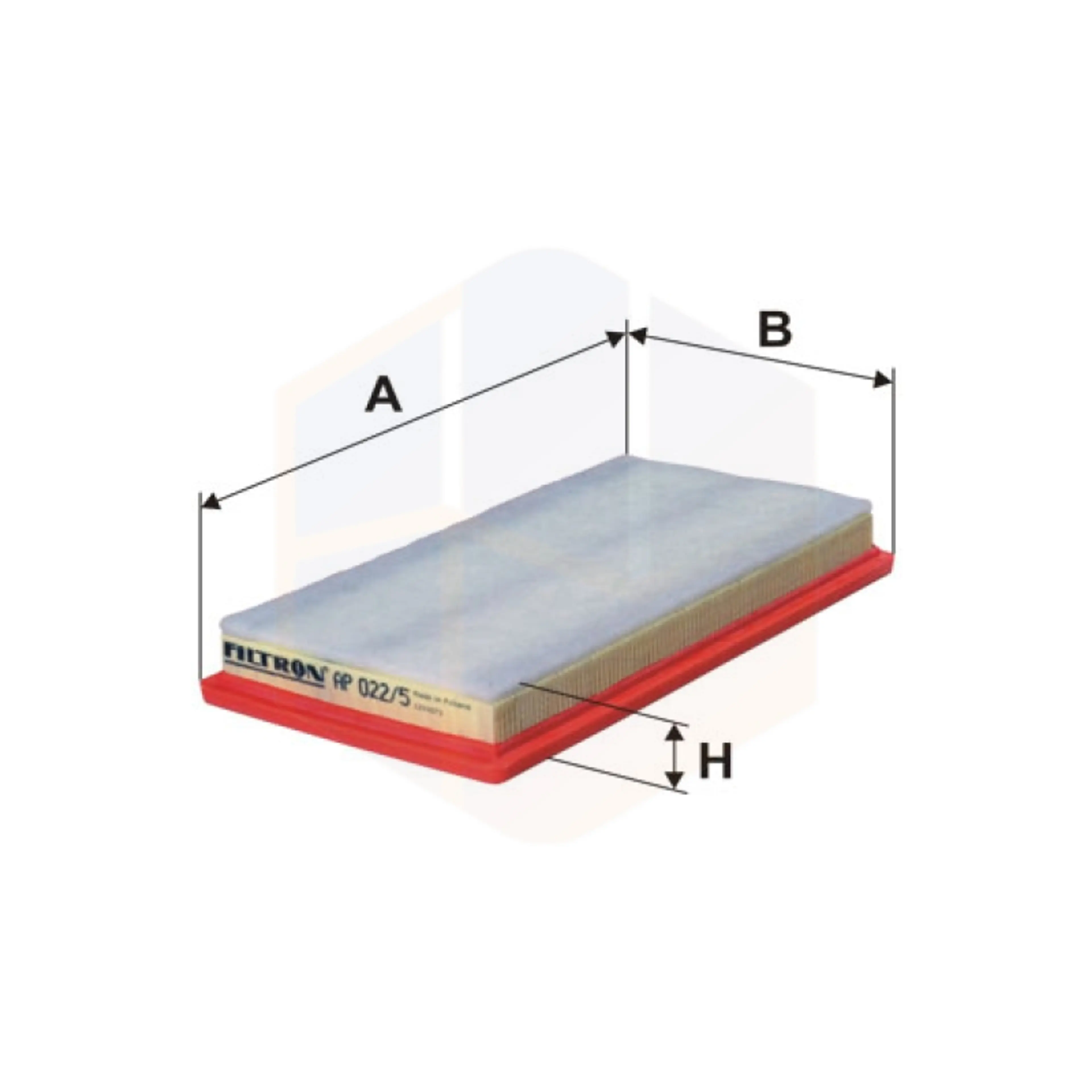 FILTRO AIRE AP 022/5