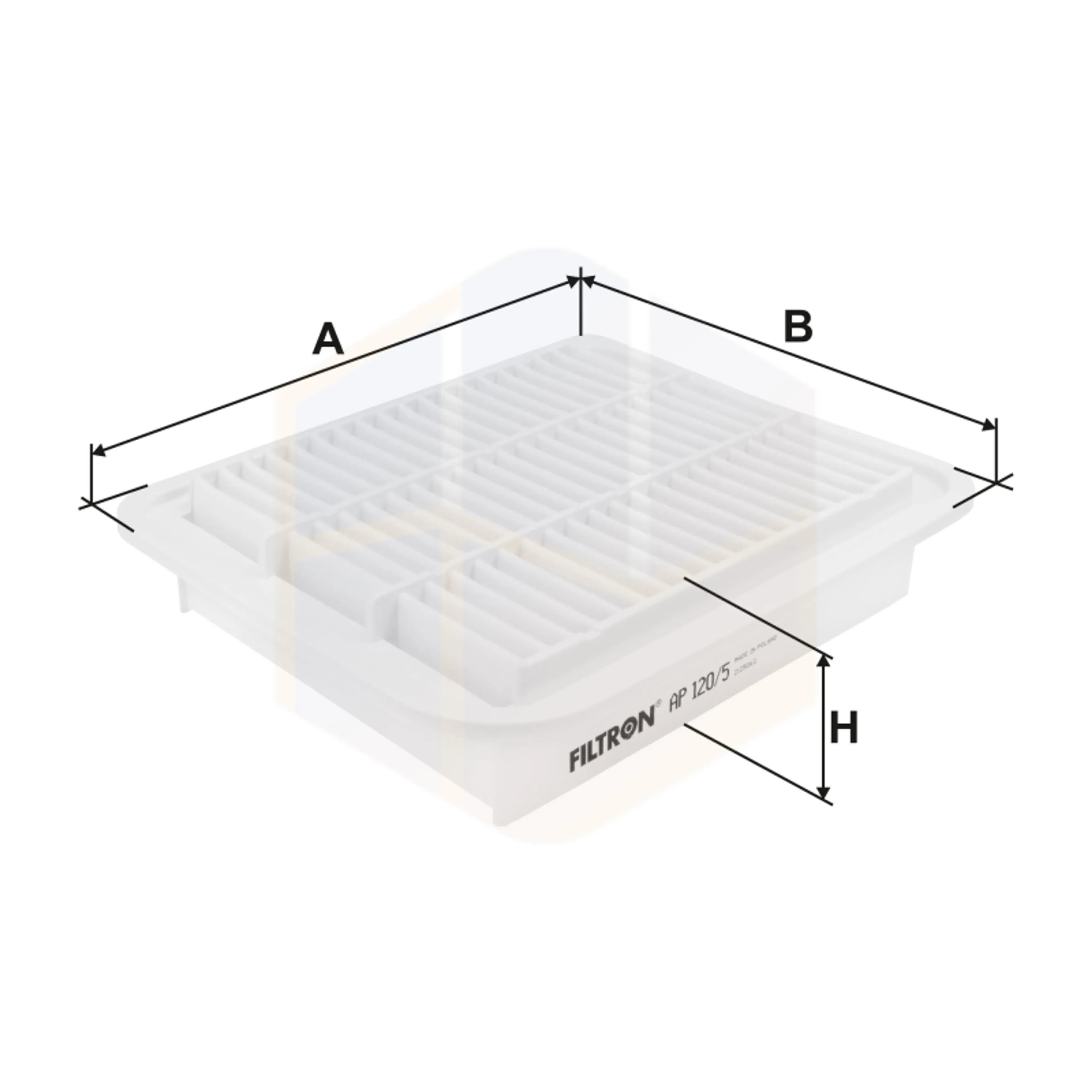 FILTRO AIRE AP 120/5