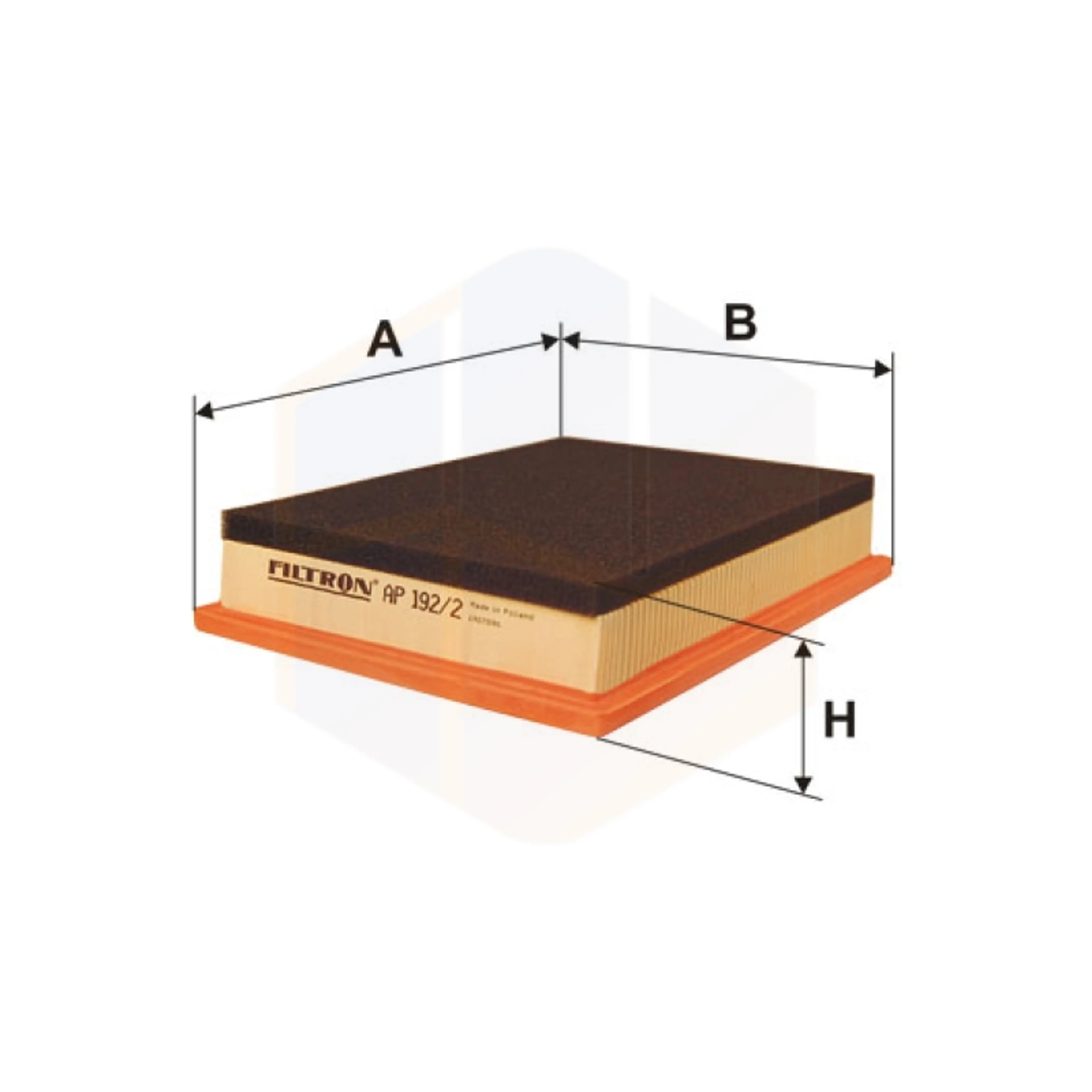 FILTRO AIRE AP 192/2