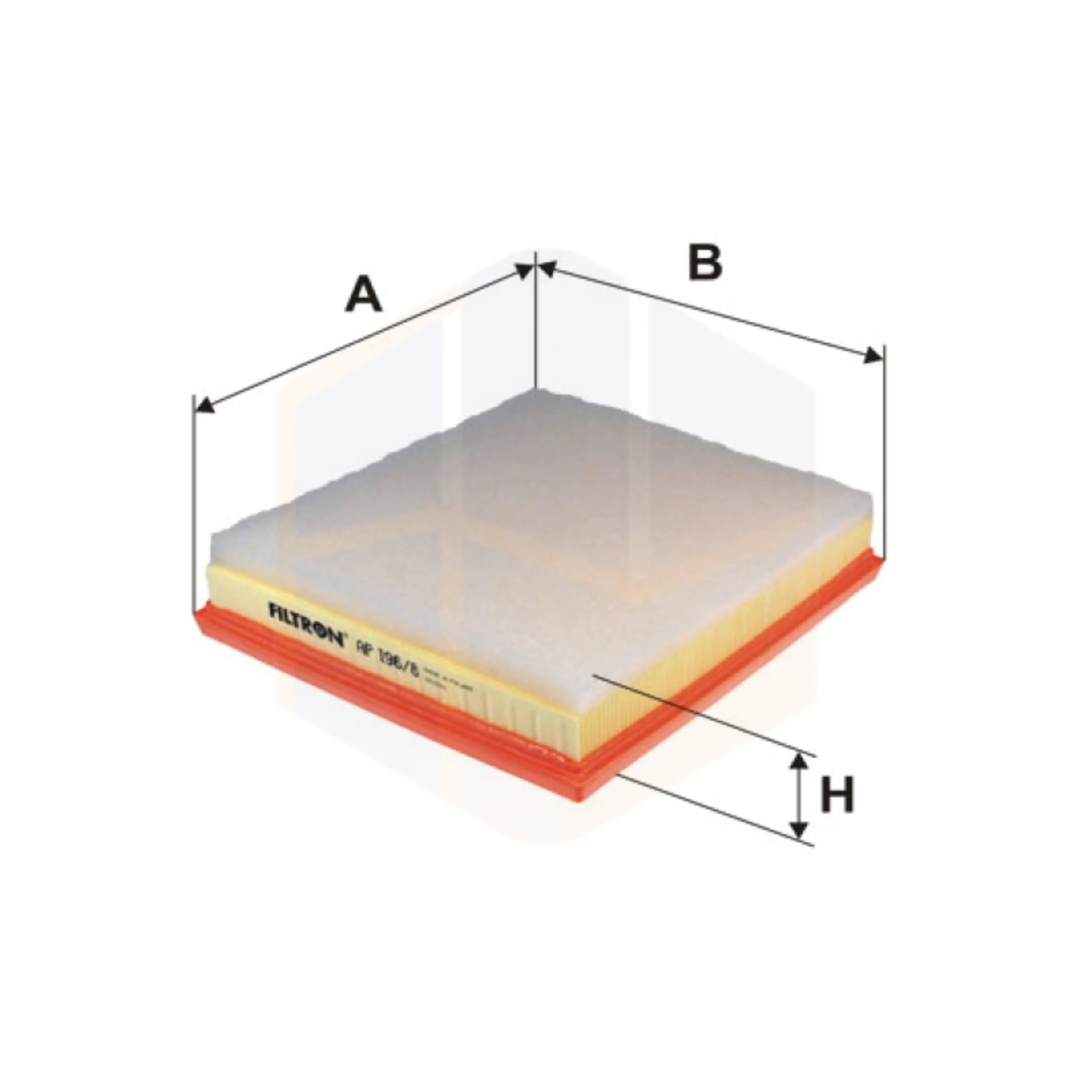 FILTRO AIRE AP 196/8