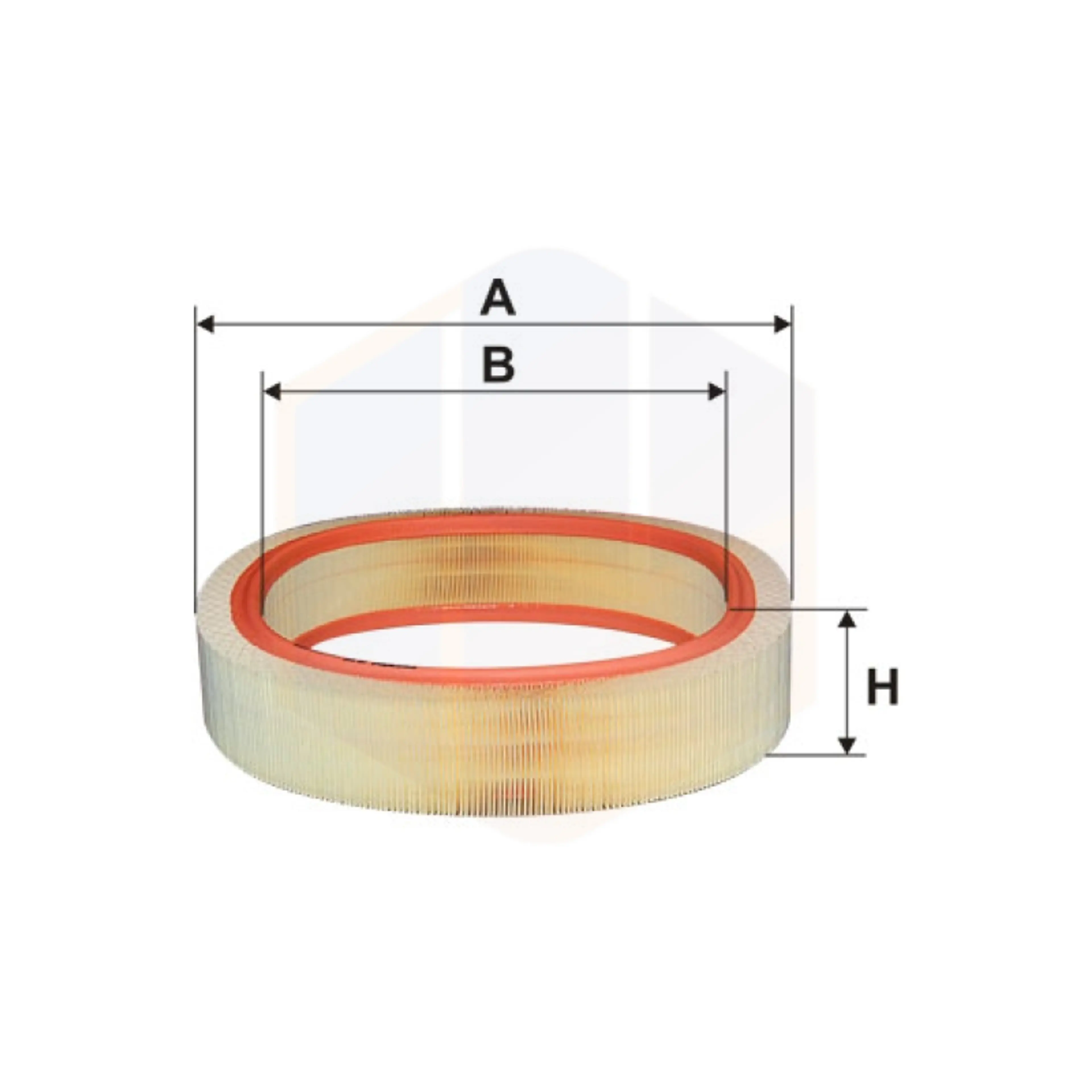 FILTRO AIRE AR 037