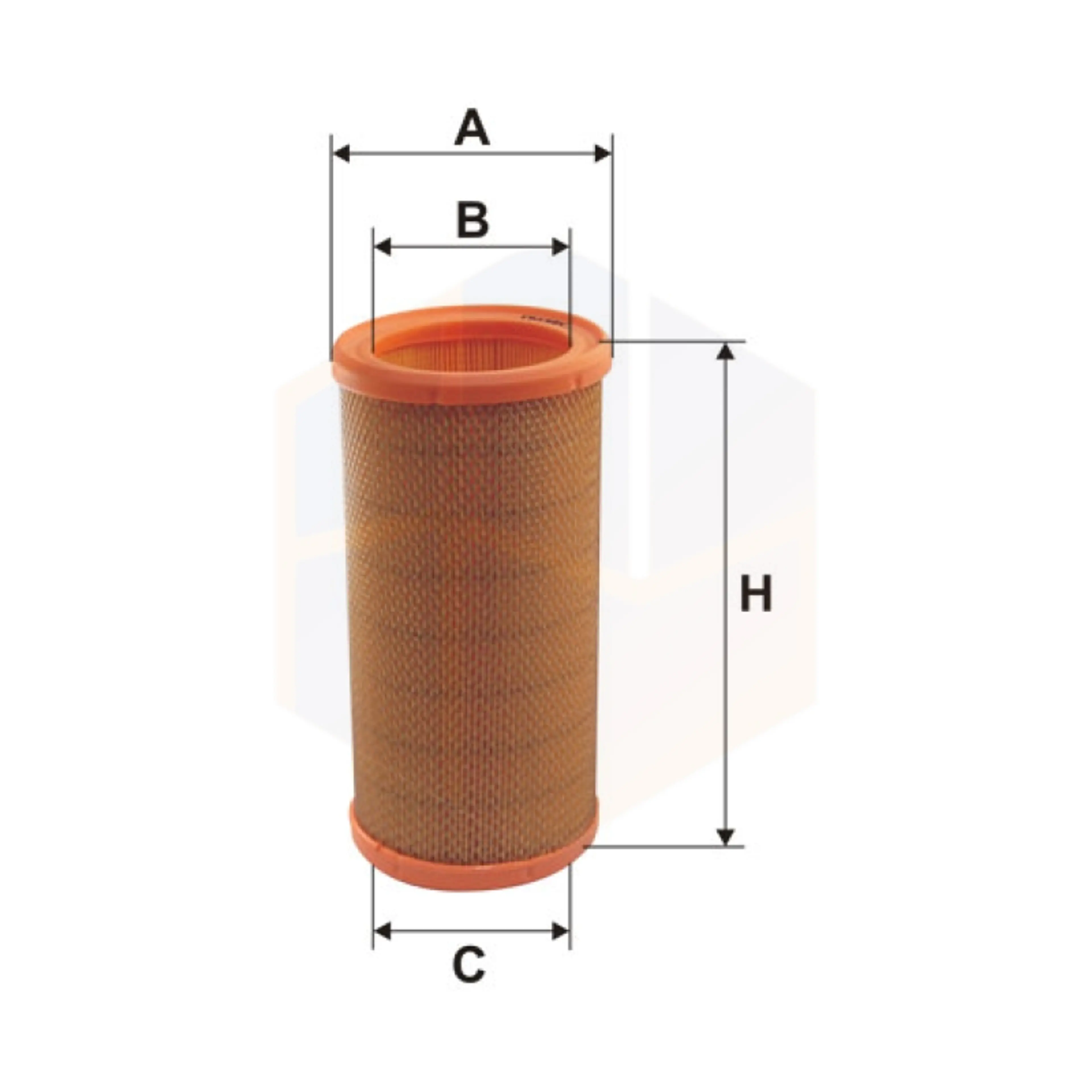 FILTRO AIRE AR 257/1