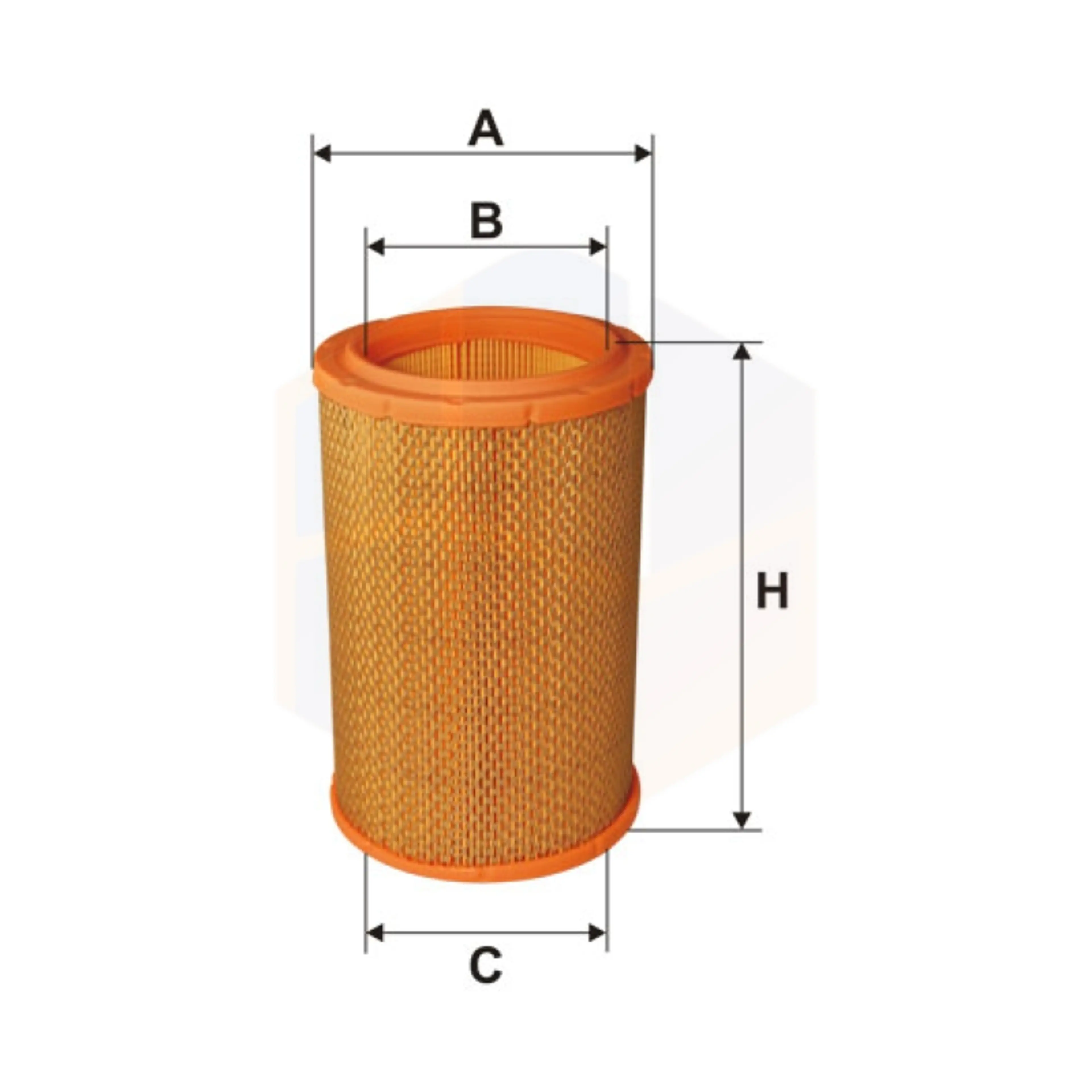 FILTRO AIRE AR 257/3