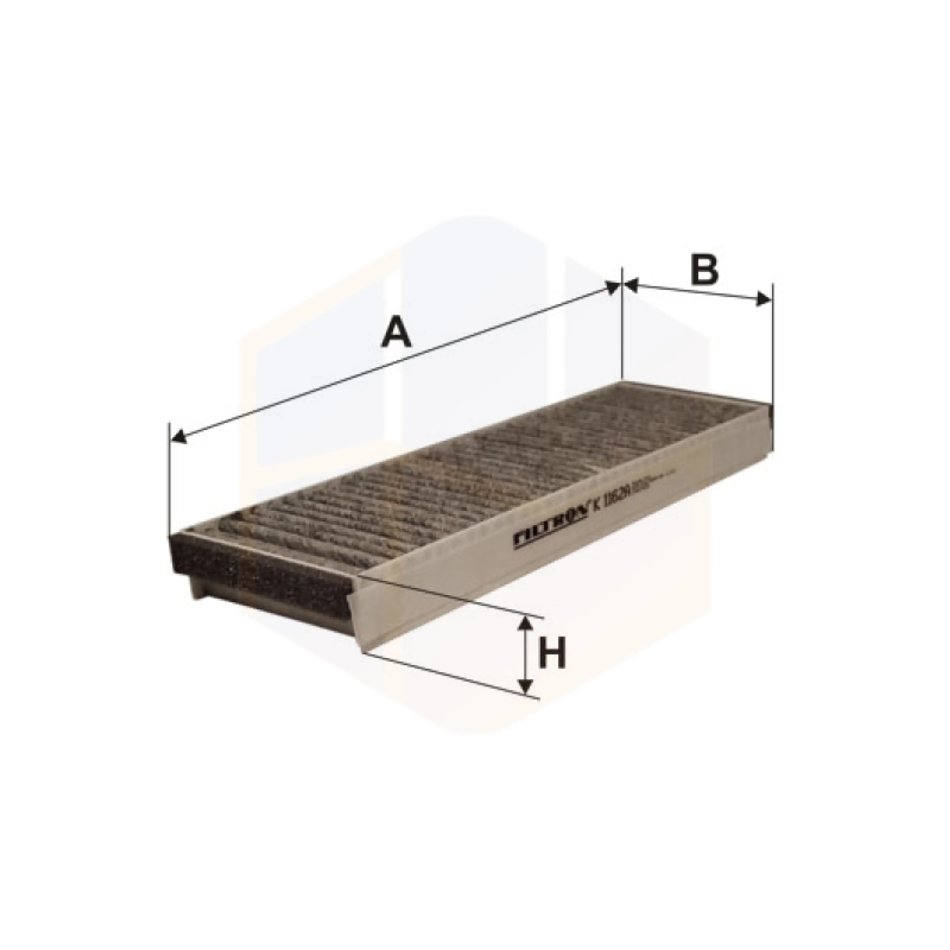 FILTRO HABITÁCULO K 1162A-2X