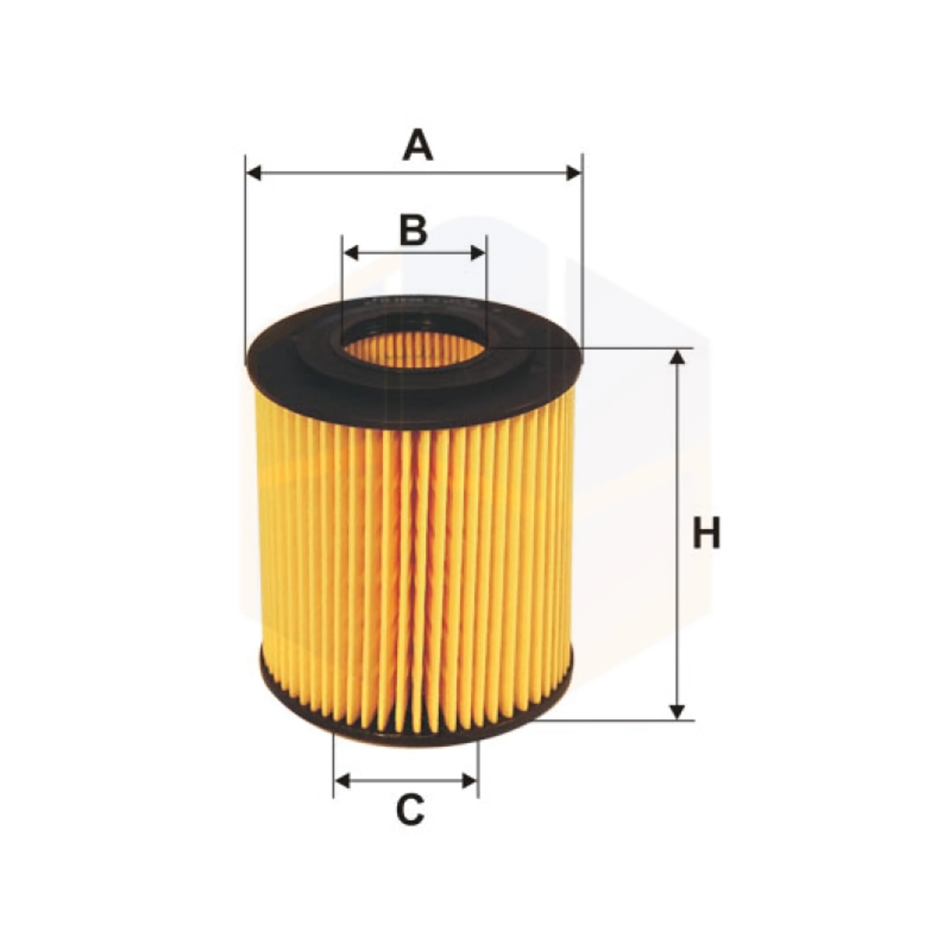 FILTRO ACEITE OE 649/6