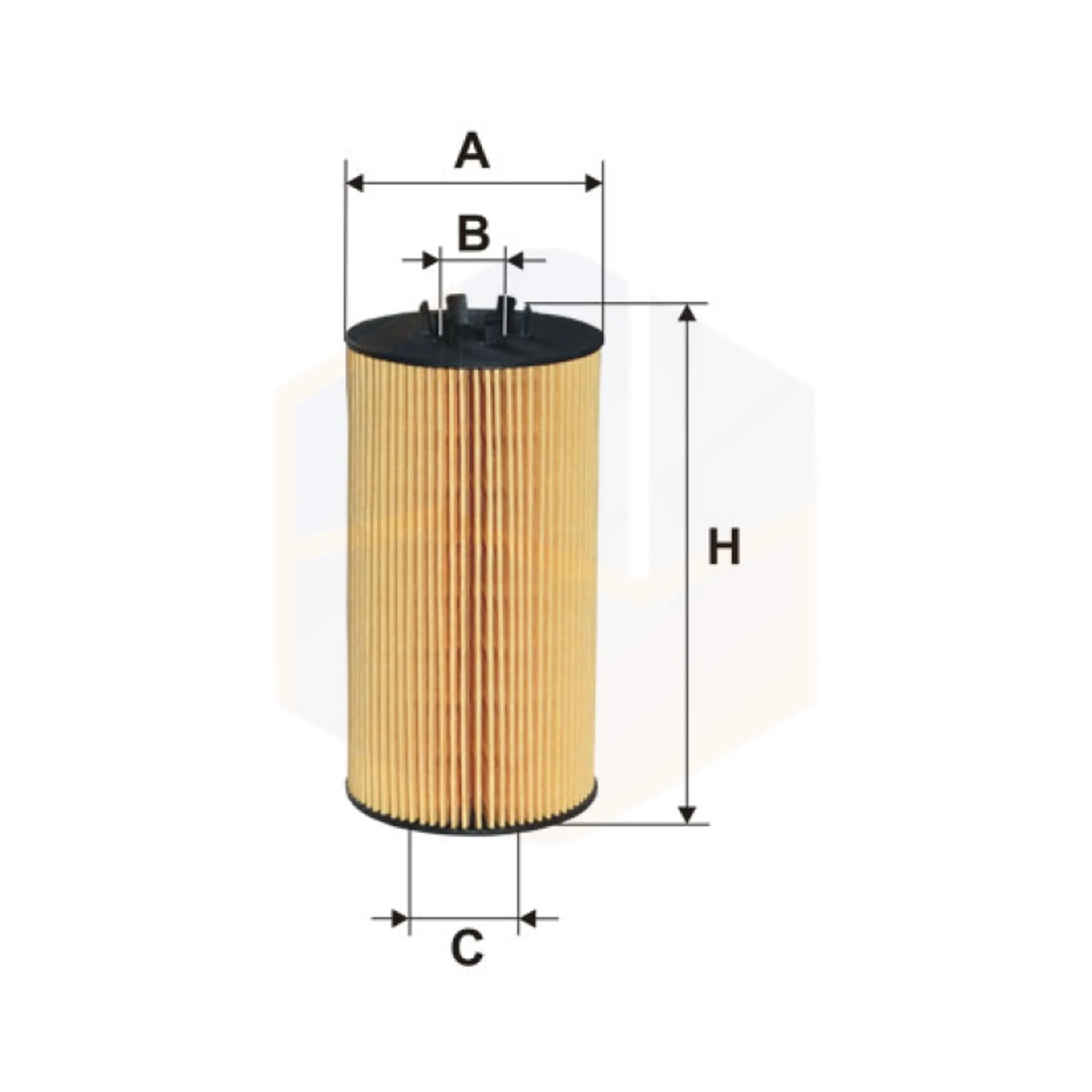 FILTRO ACEITE OE 650/4