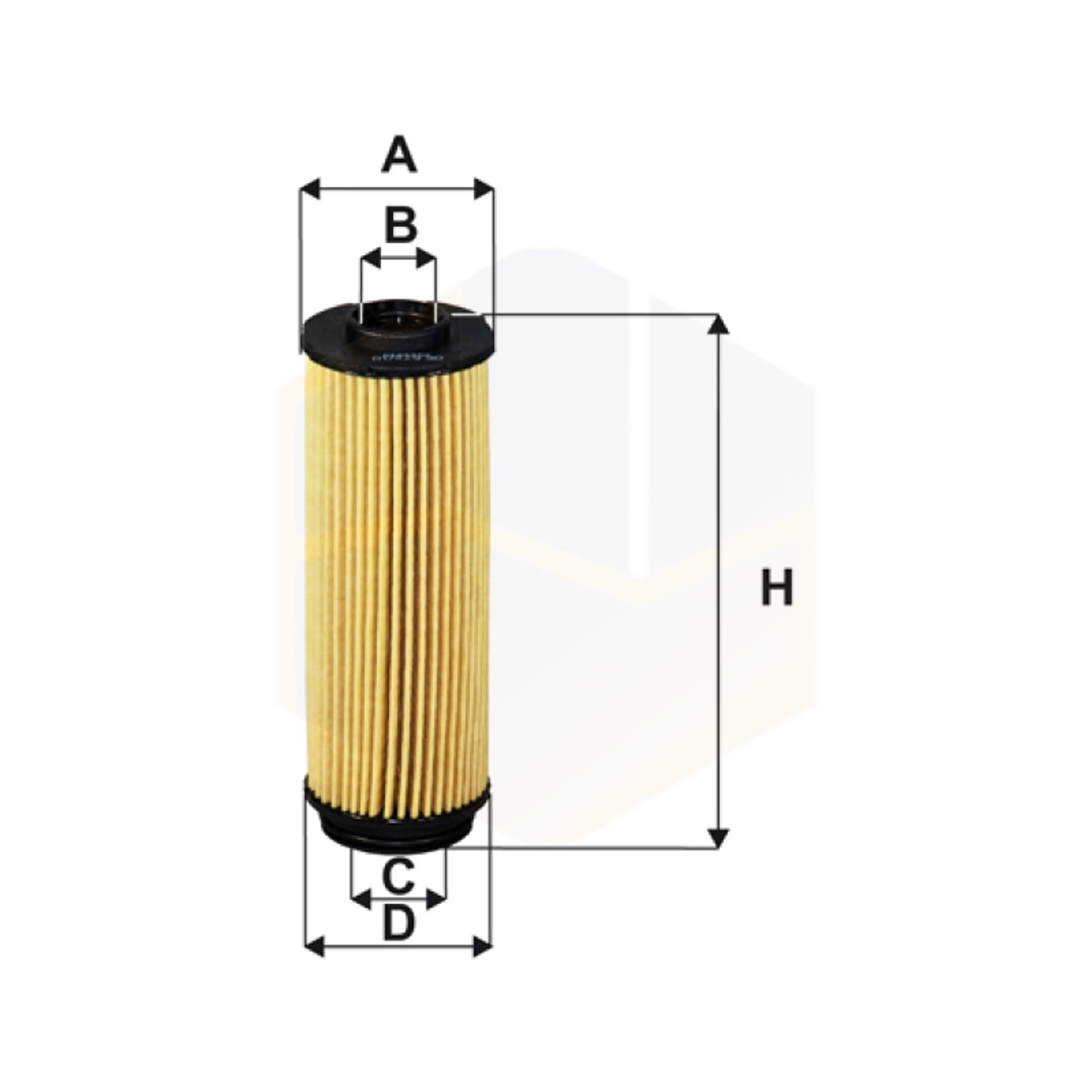 FILTRO ACEITE OE 672/10