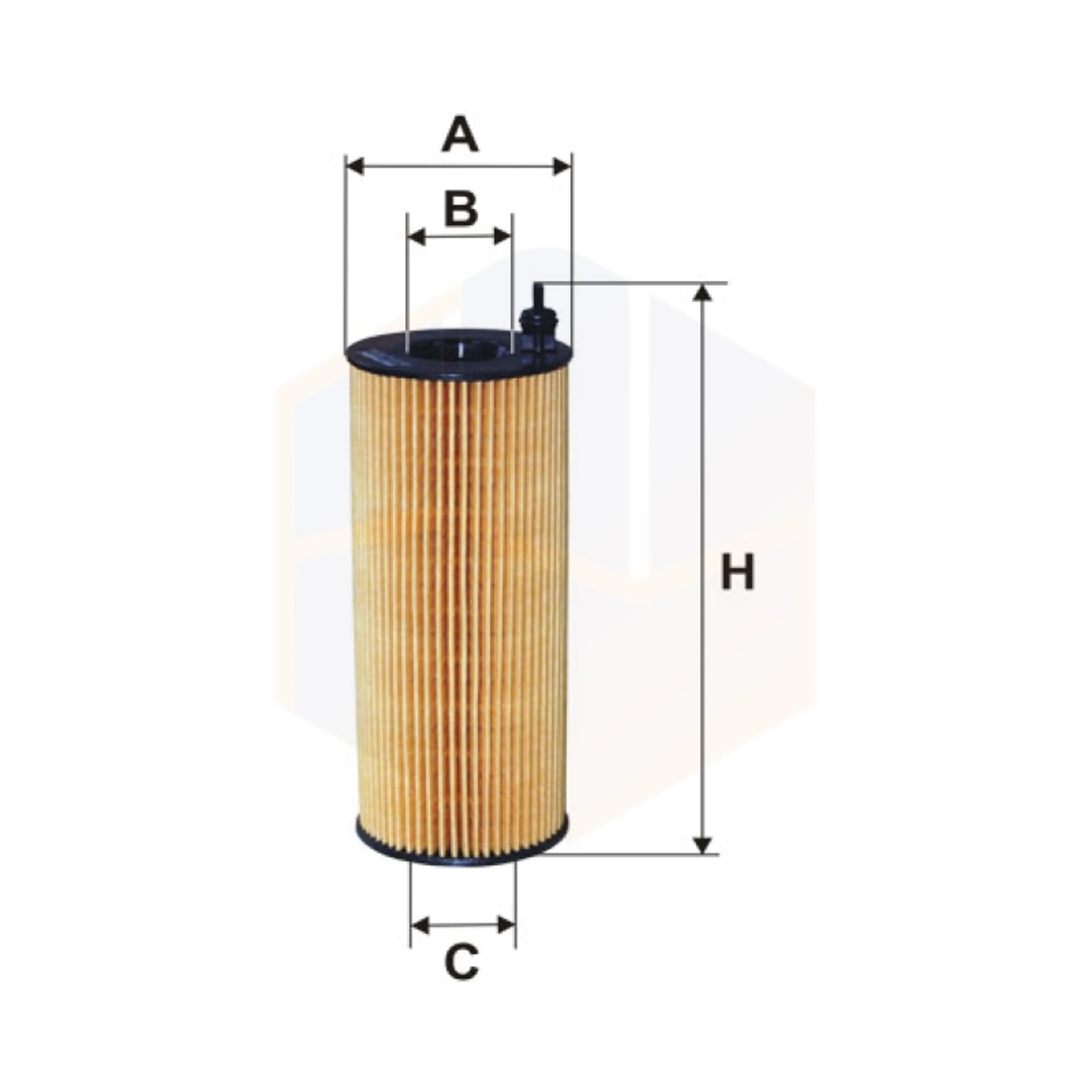 FILTRO ACEITE OE 672/2