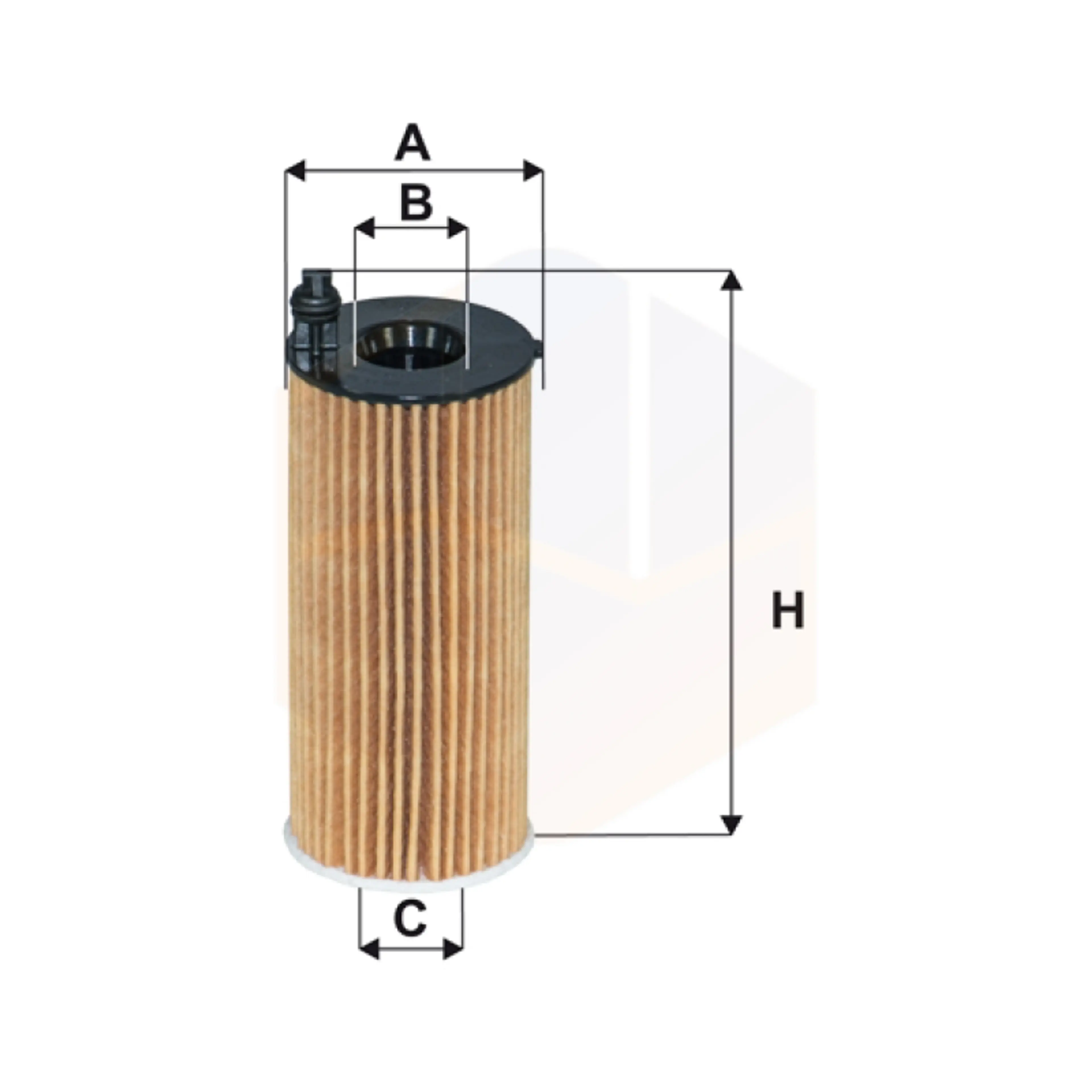 FILTRO ACEITE OE 672/7A