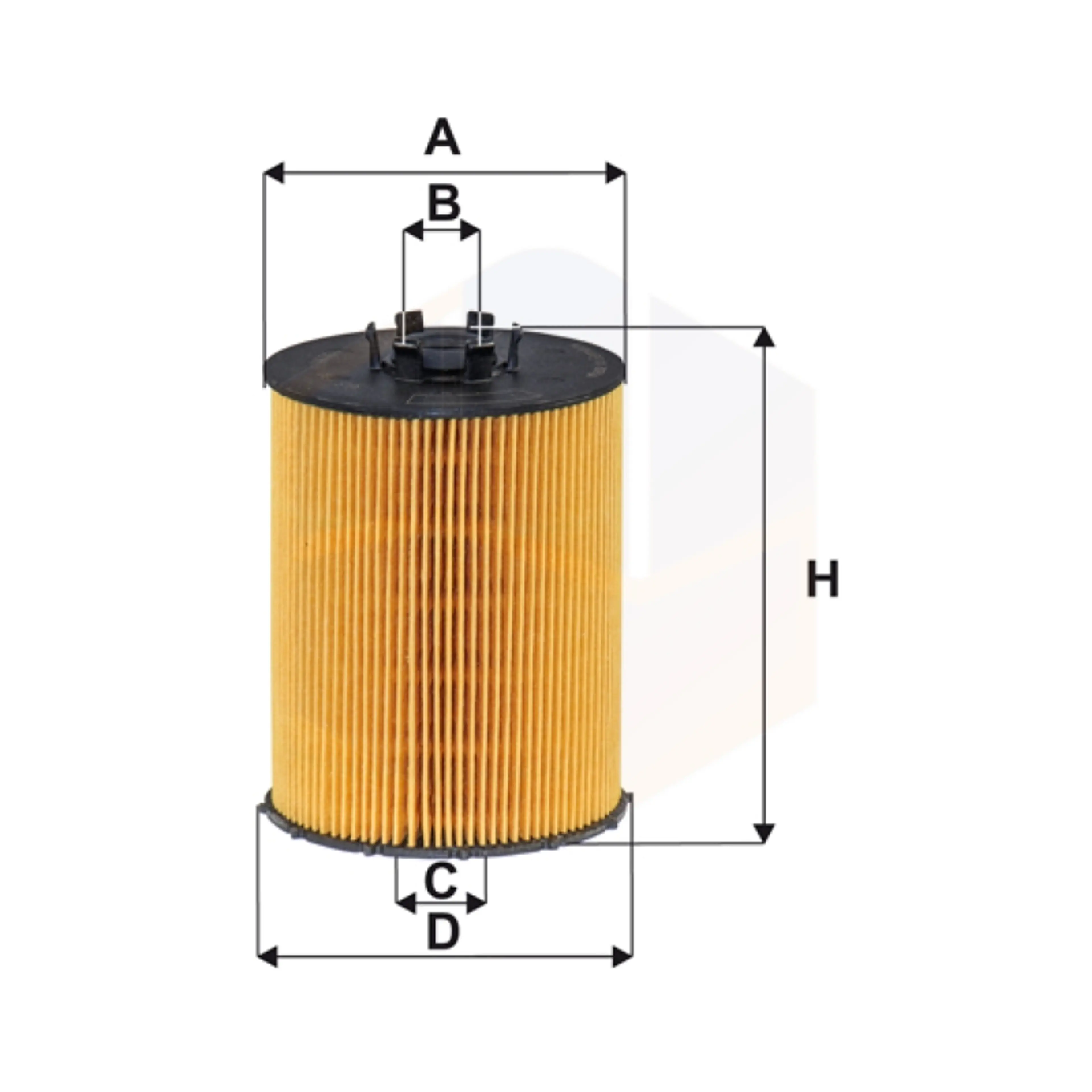 FILTRO ACEITE OE 672/8