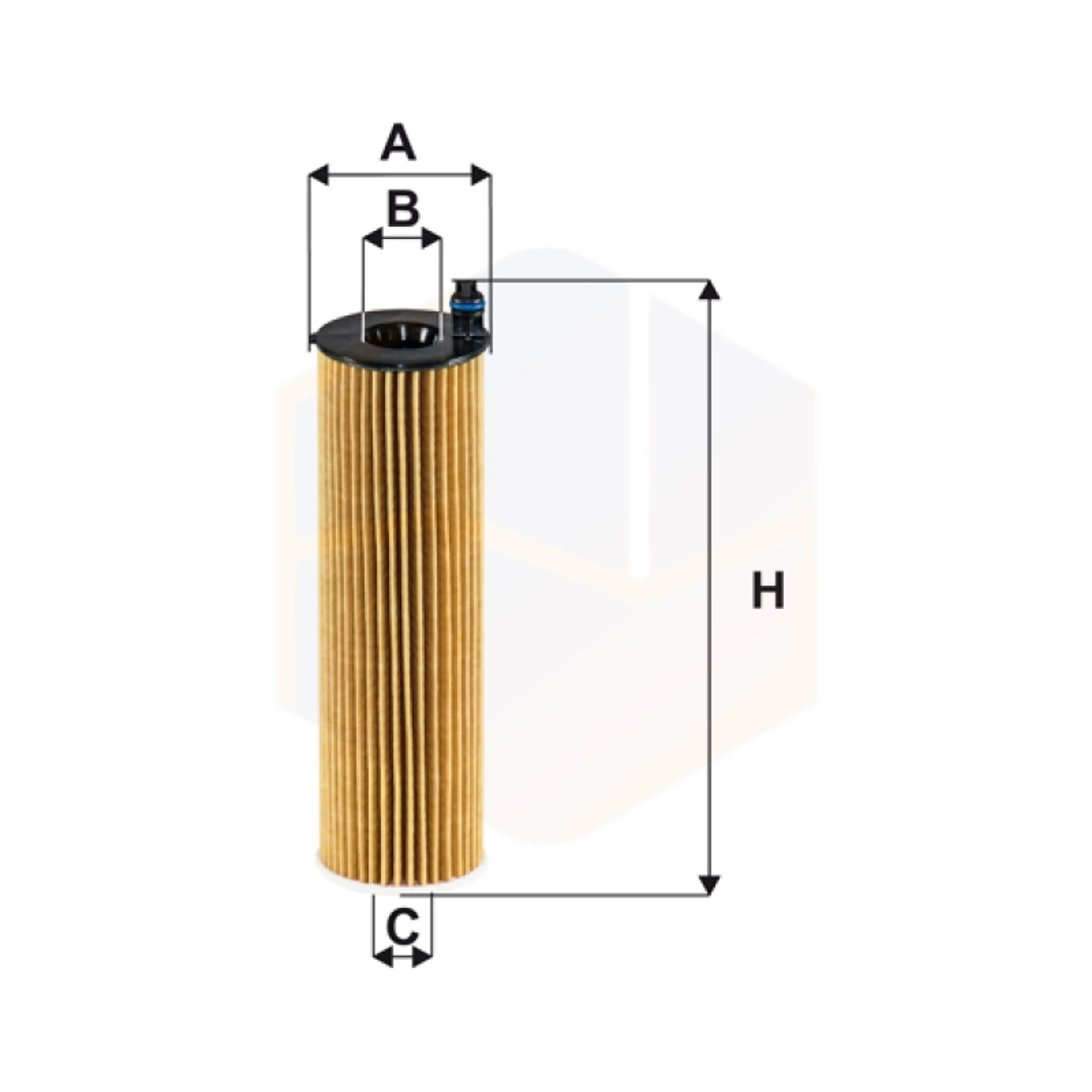 FILTRO ACEITE OE 677/6A