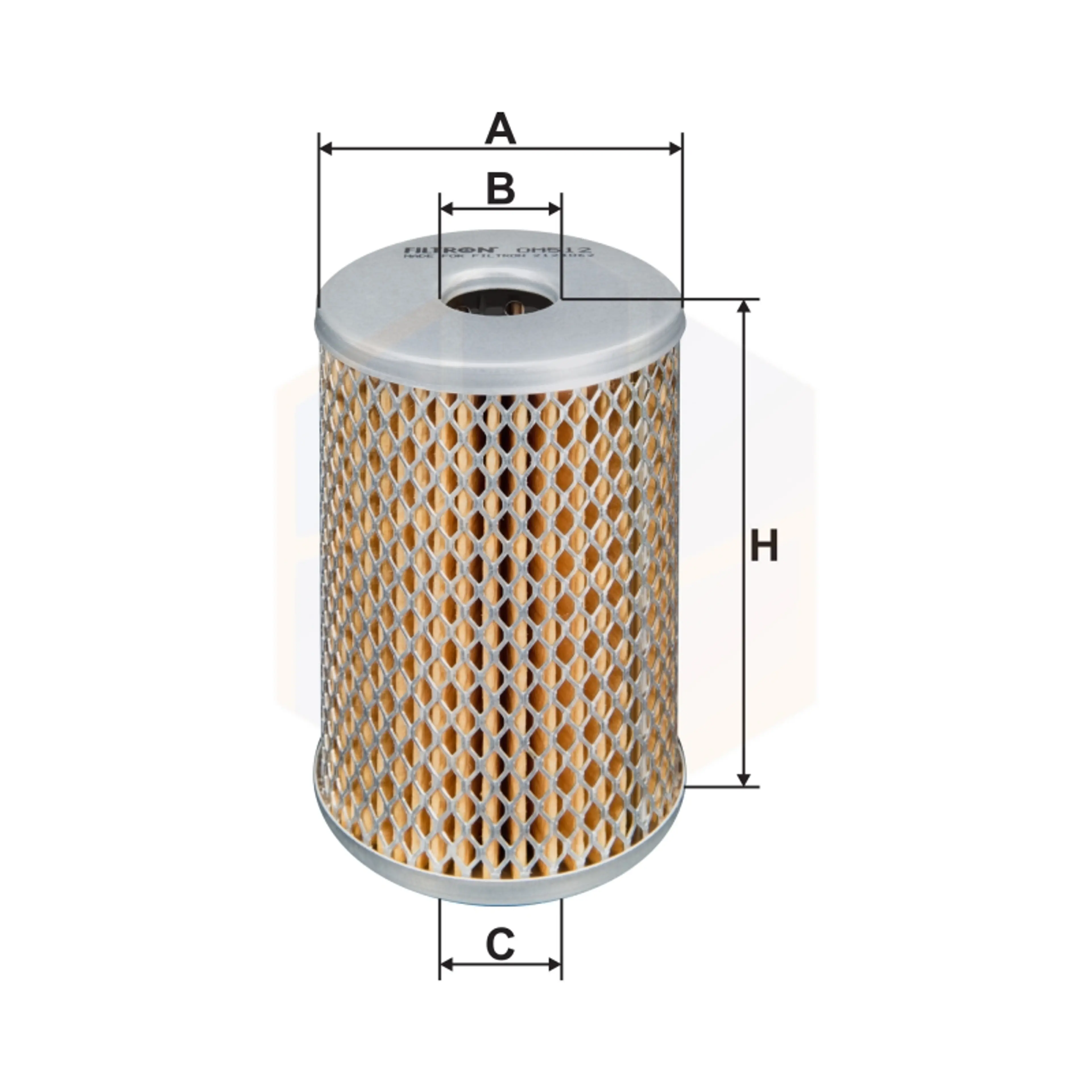 FILTRO ACEITE OM 512