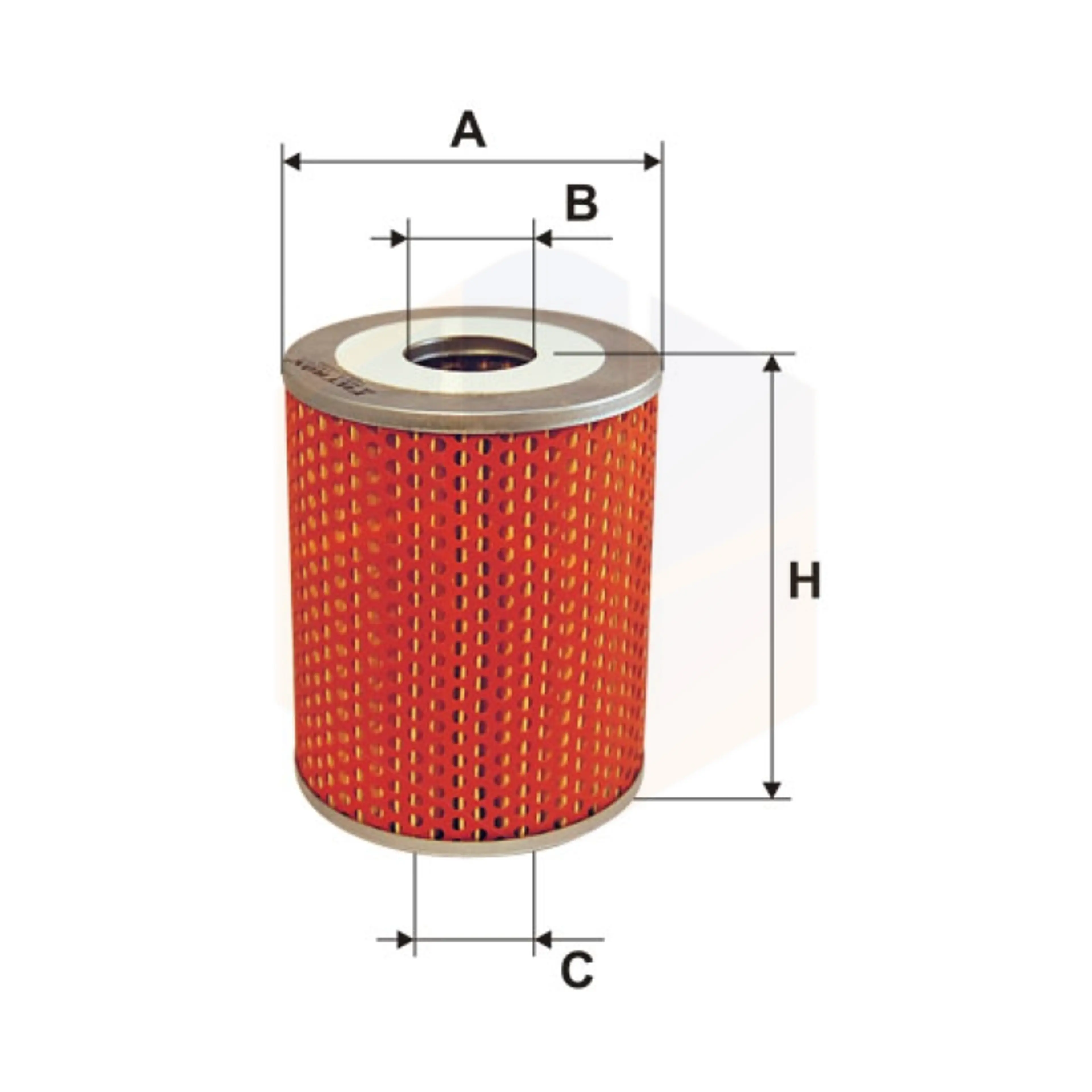 FILTRO ACEITE OM 515/1