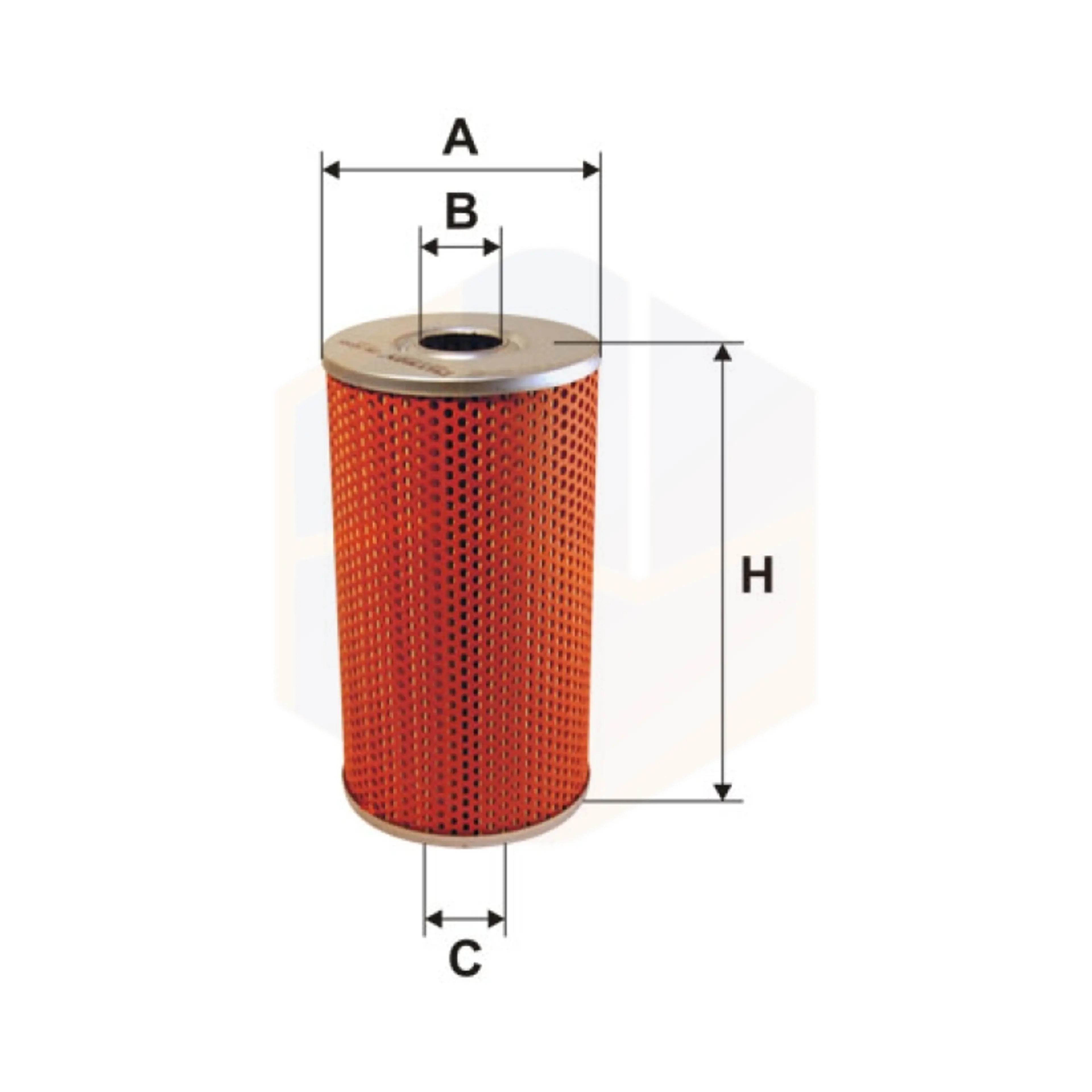 FILTRO ACEITE OM 585H