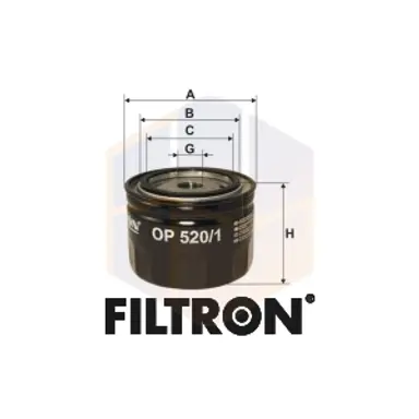 FILTRO ACEITE OP 520/1