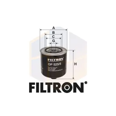 FILTRO ACEITE OP 525/5