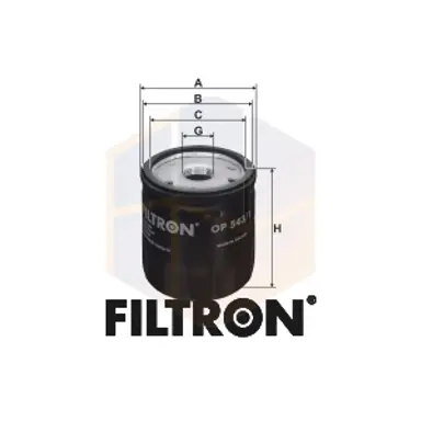 FILTRO ACEITE OP 543/1