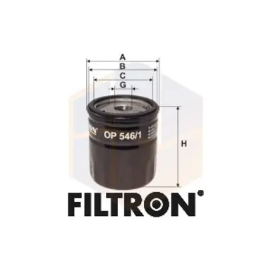 FILTRO ACEITE OP 546/1