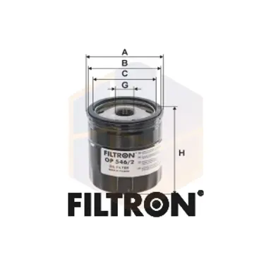 FILTRO ACEITE OP 546/2