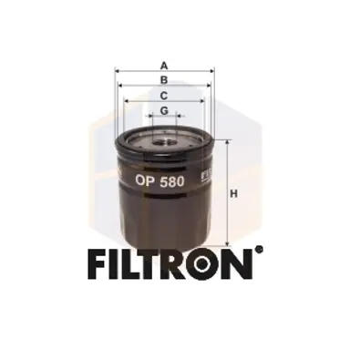 FILTRO ACEITE OP 580