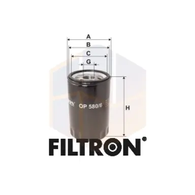FILTRO ACEITE OP 580/6