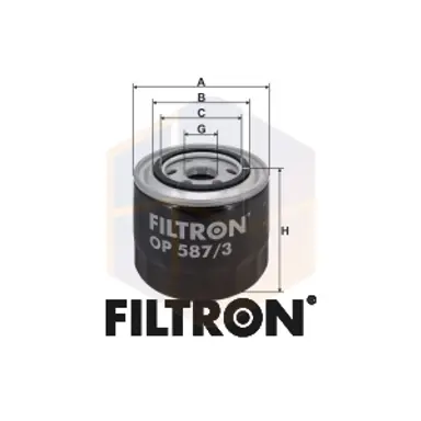 FILTRO ACEITE OP 587/3