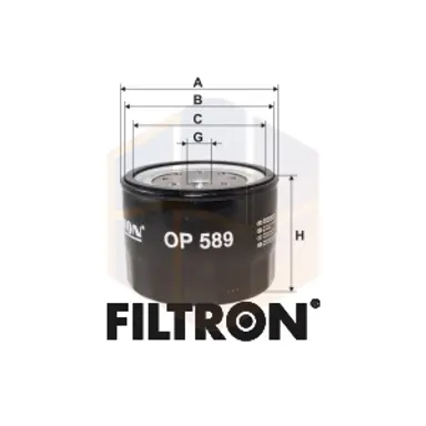 FILTRO ACEITE OP 589