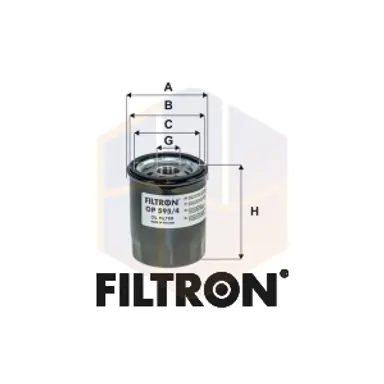 FILTRO ACEITE OP 595/4