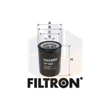 FILTRO ACEITE OP 622