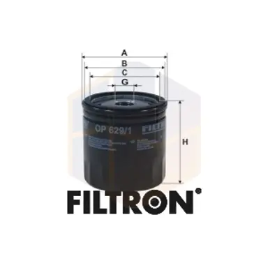 FILTRO ACEITE OP 629/1