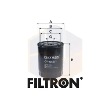 FILTRO ACEITE OP 643/1