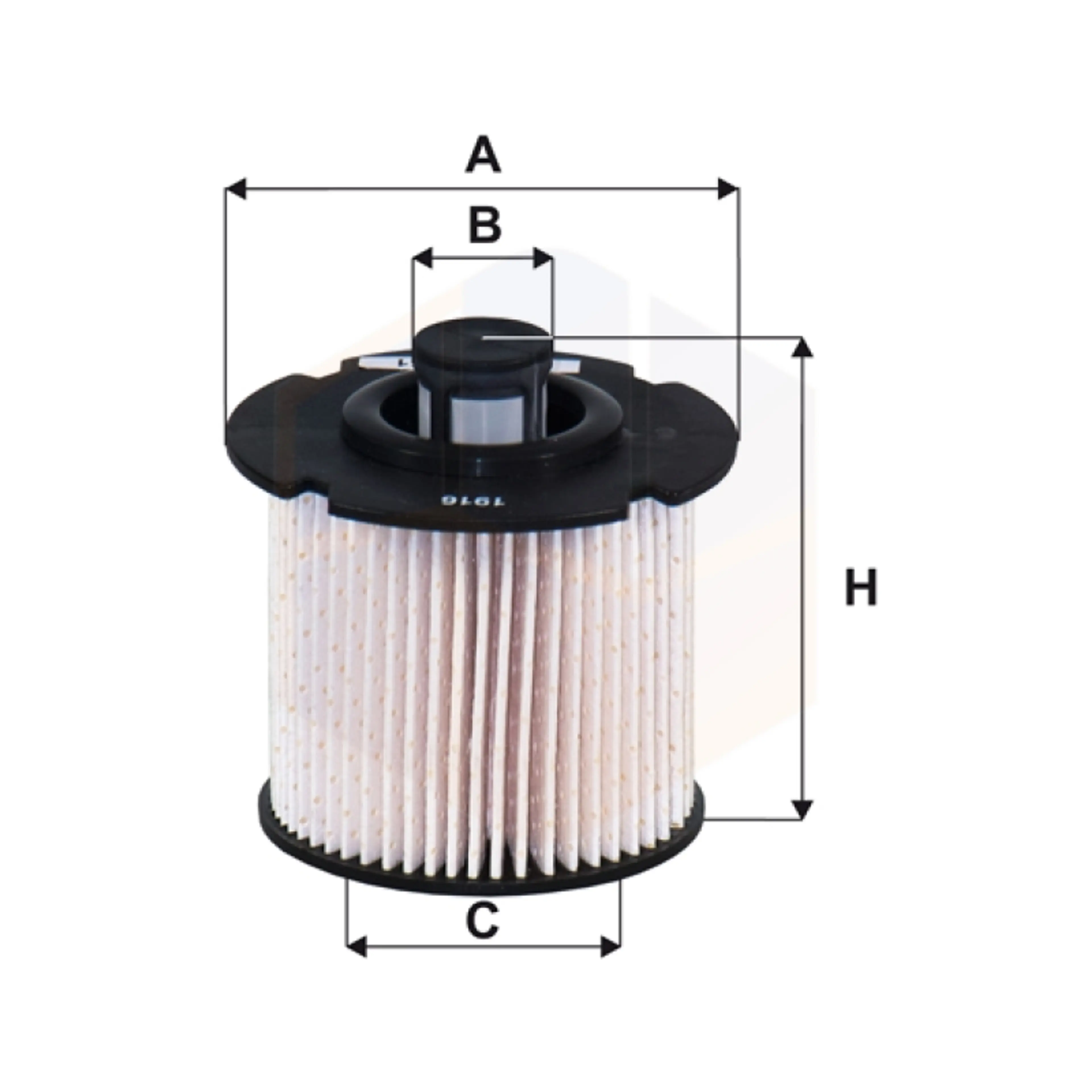 FILTRO COMBUSTIBLE PE 816/9