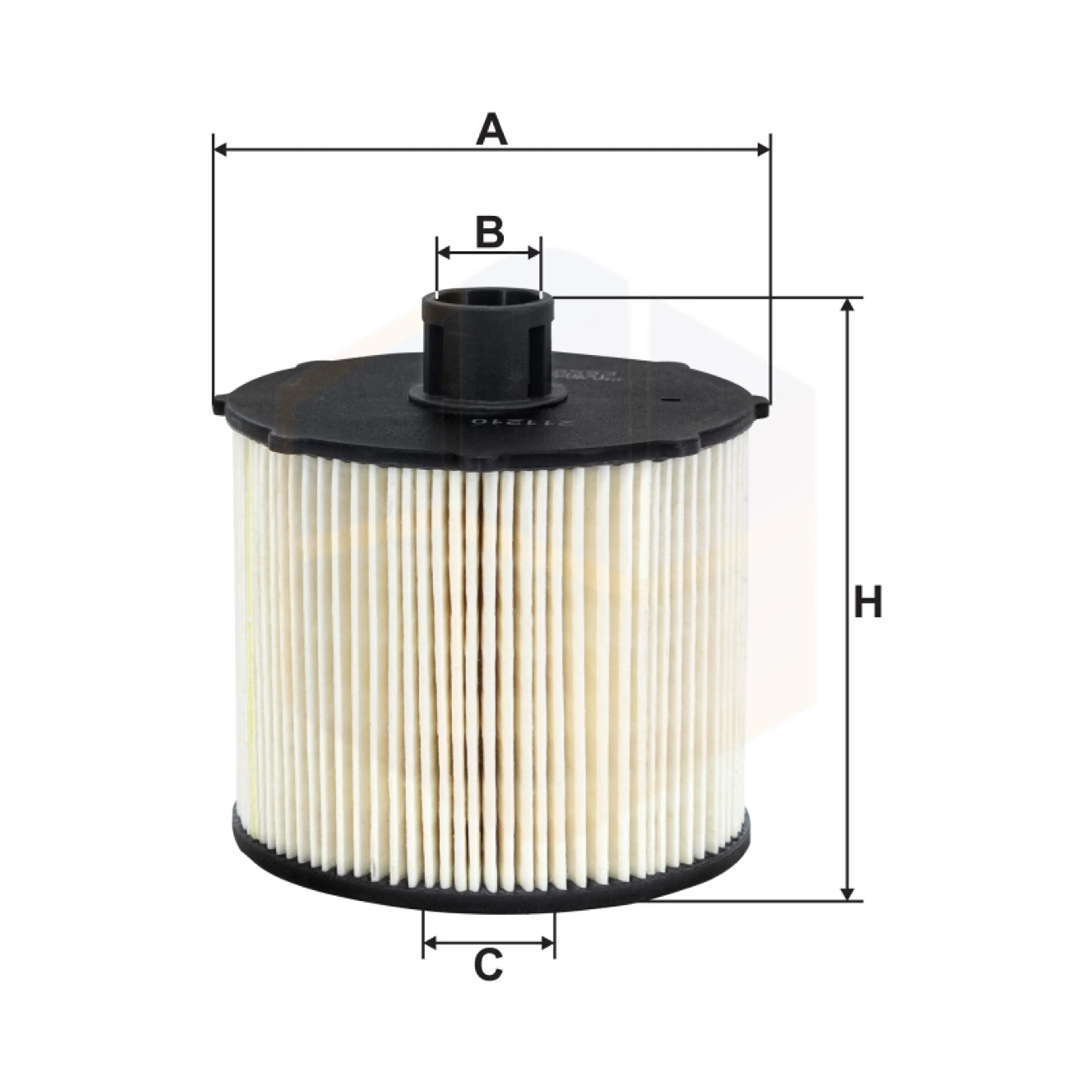 FILTRO COMBUSTIBLE PE 817/4