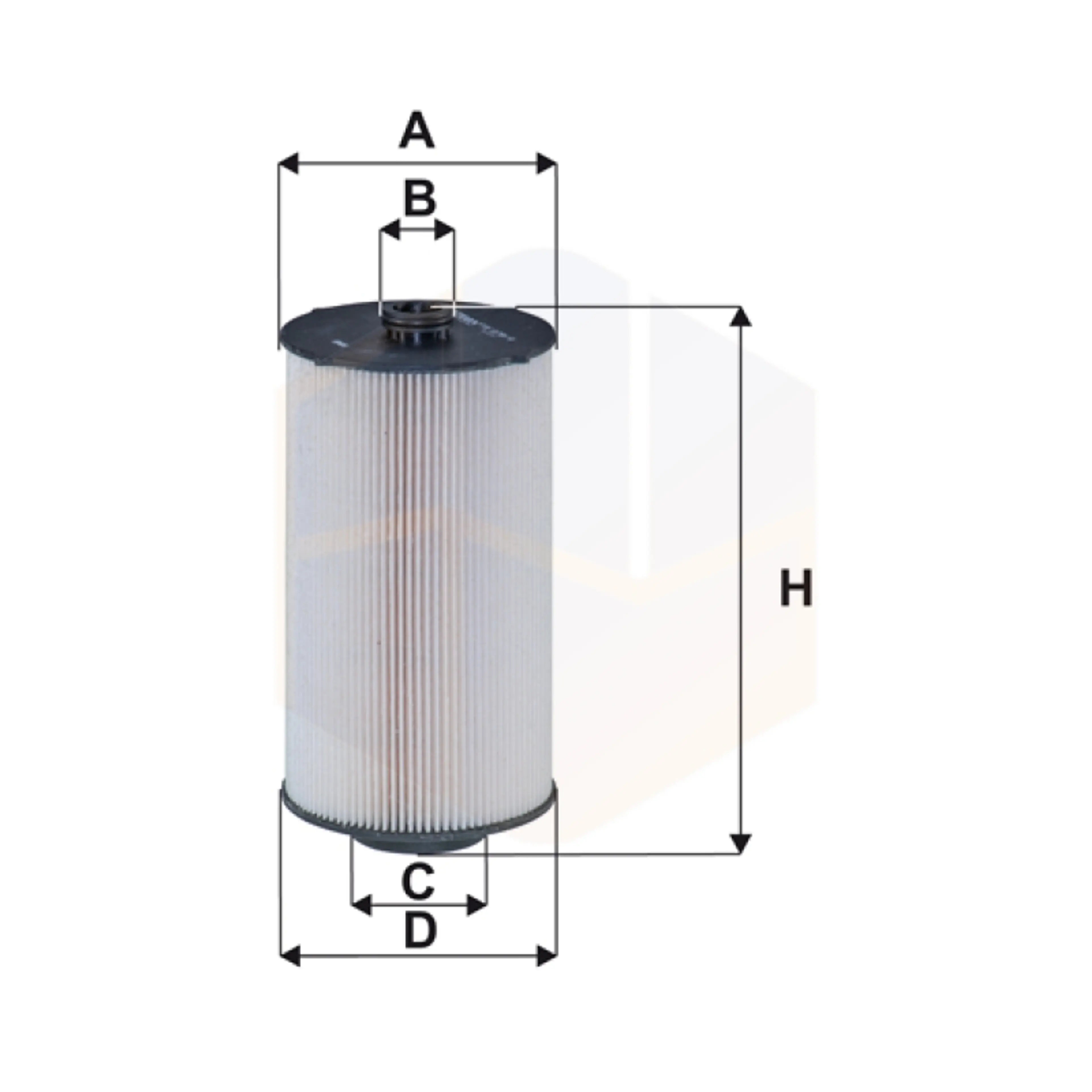 FILTRO COMBUSTIBLE PE 878/4