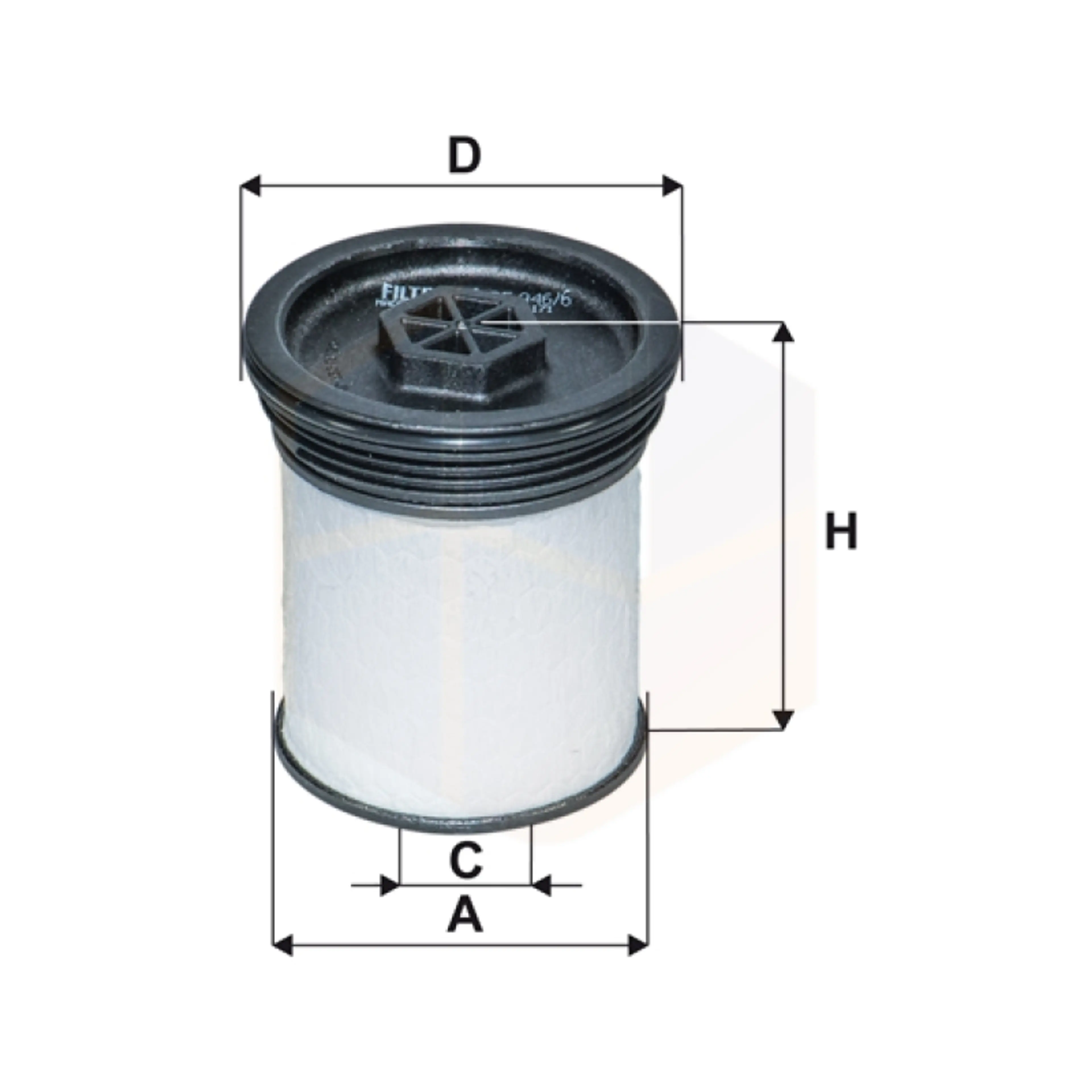 FILTRO COMBUSTIBLE PE 946/6