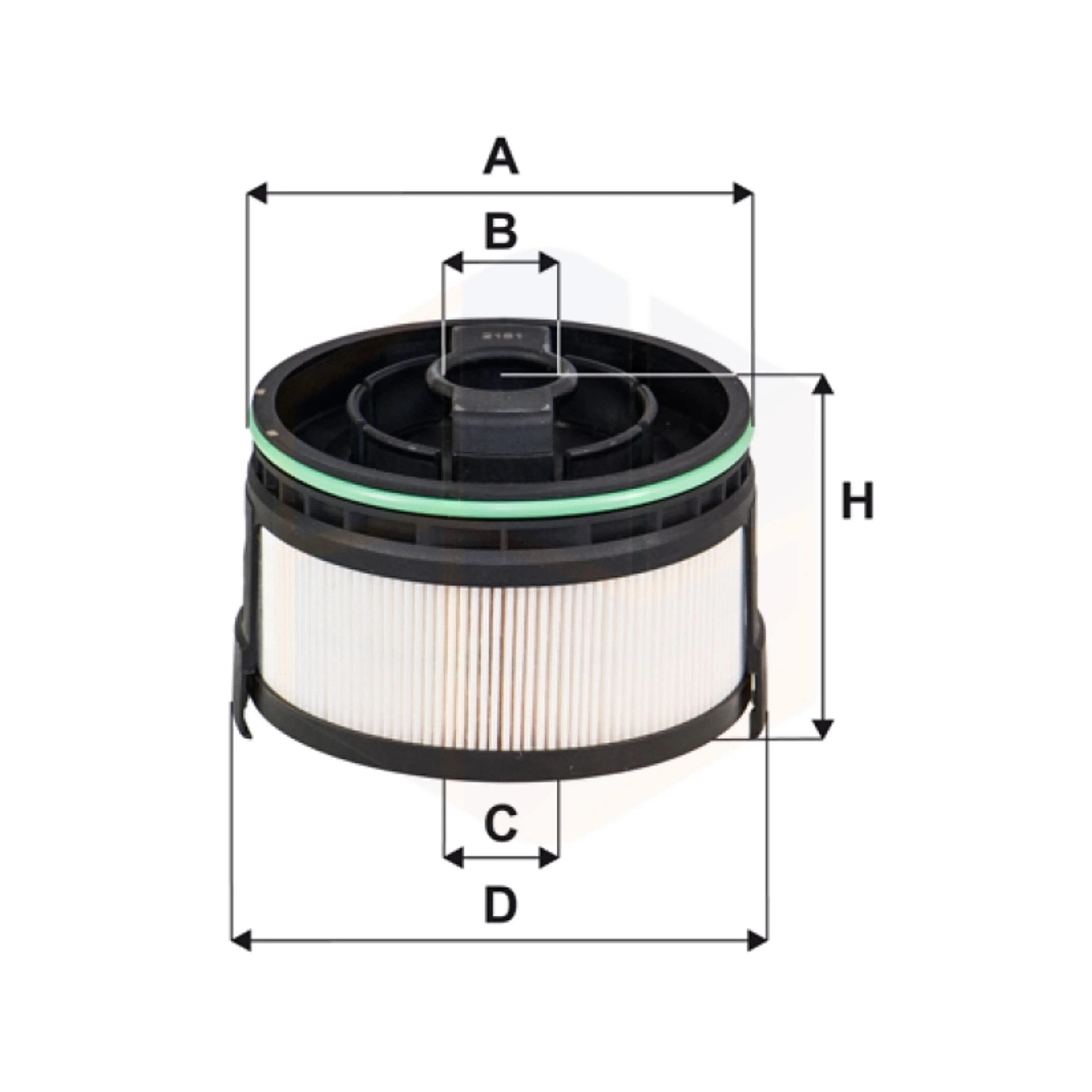 FILTRO COMBUSTIBLE PE 962/2