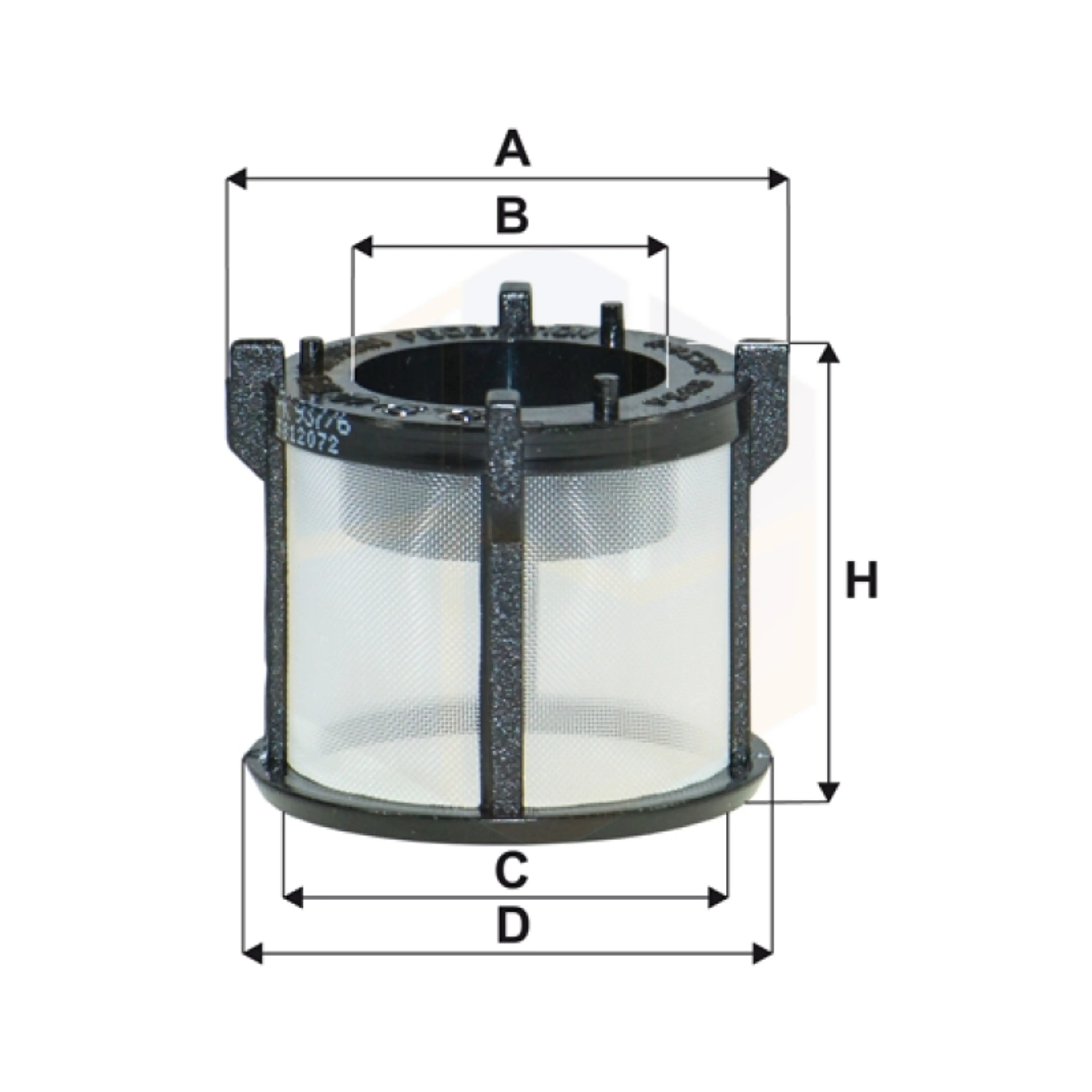 FILTRO COMBUSTIBLE PK 937/6