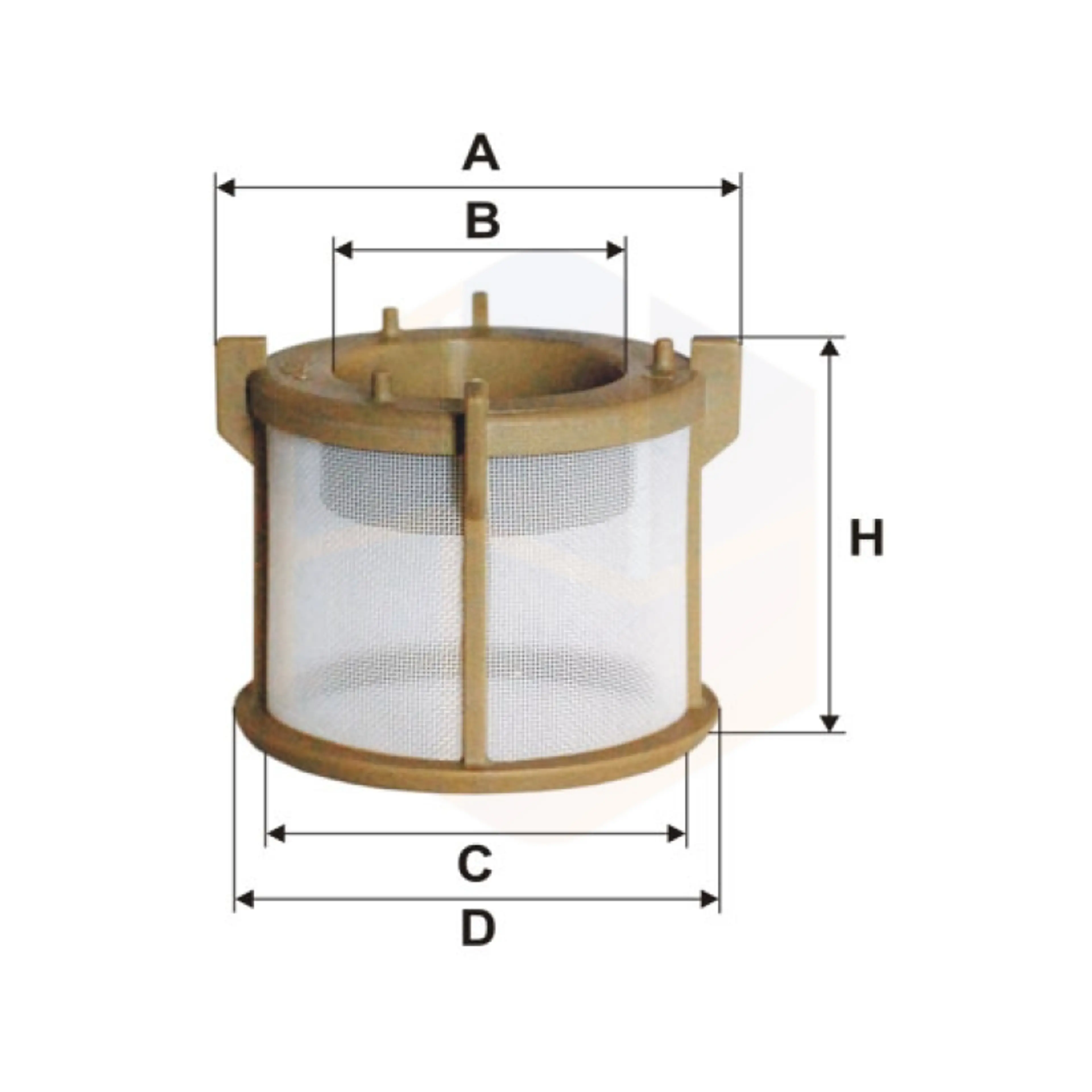 FILTRO COMBUSTIBLE PK 937/8