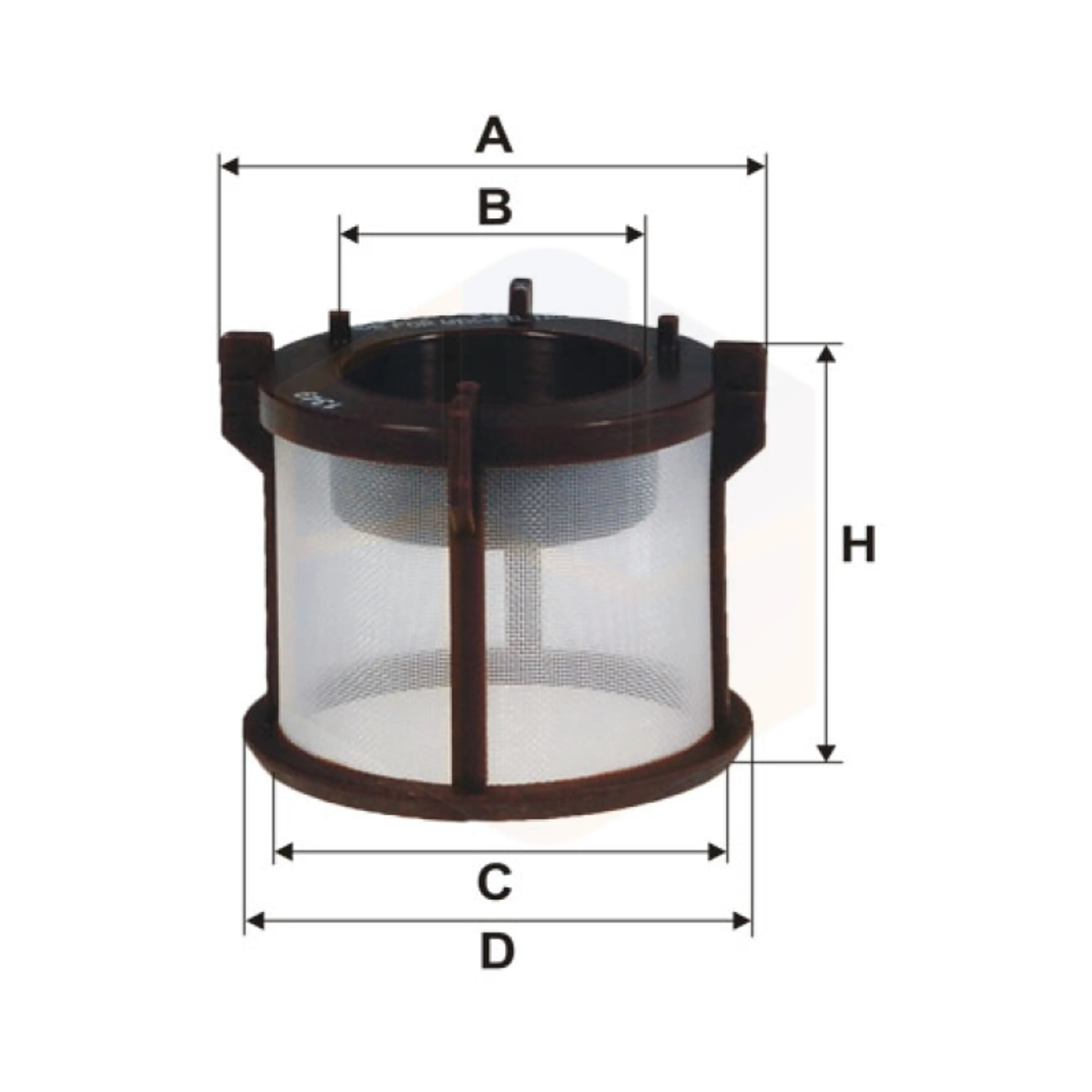 FILTRO COMBUSTIBLE PK 937/9