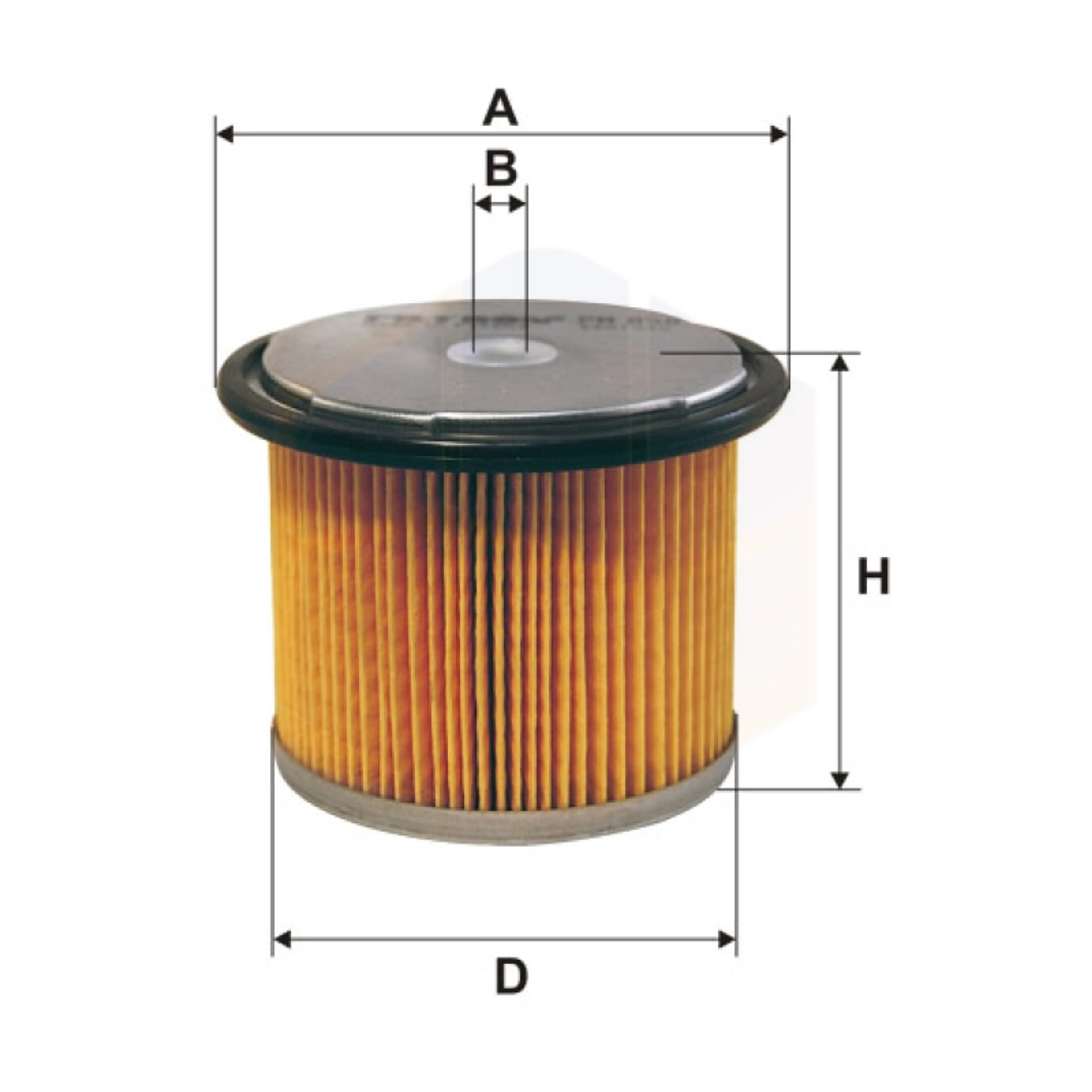 FILTRO COMBUSTIBLE PM 858