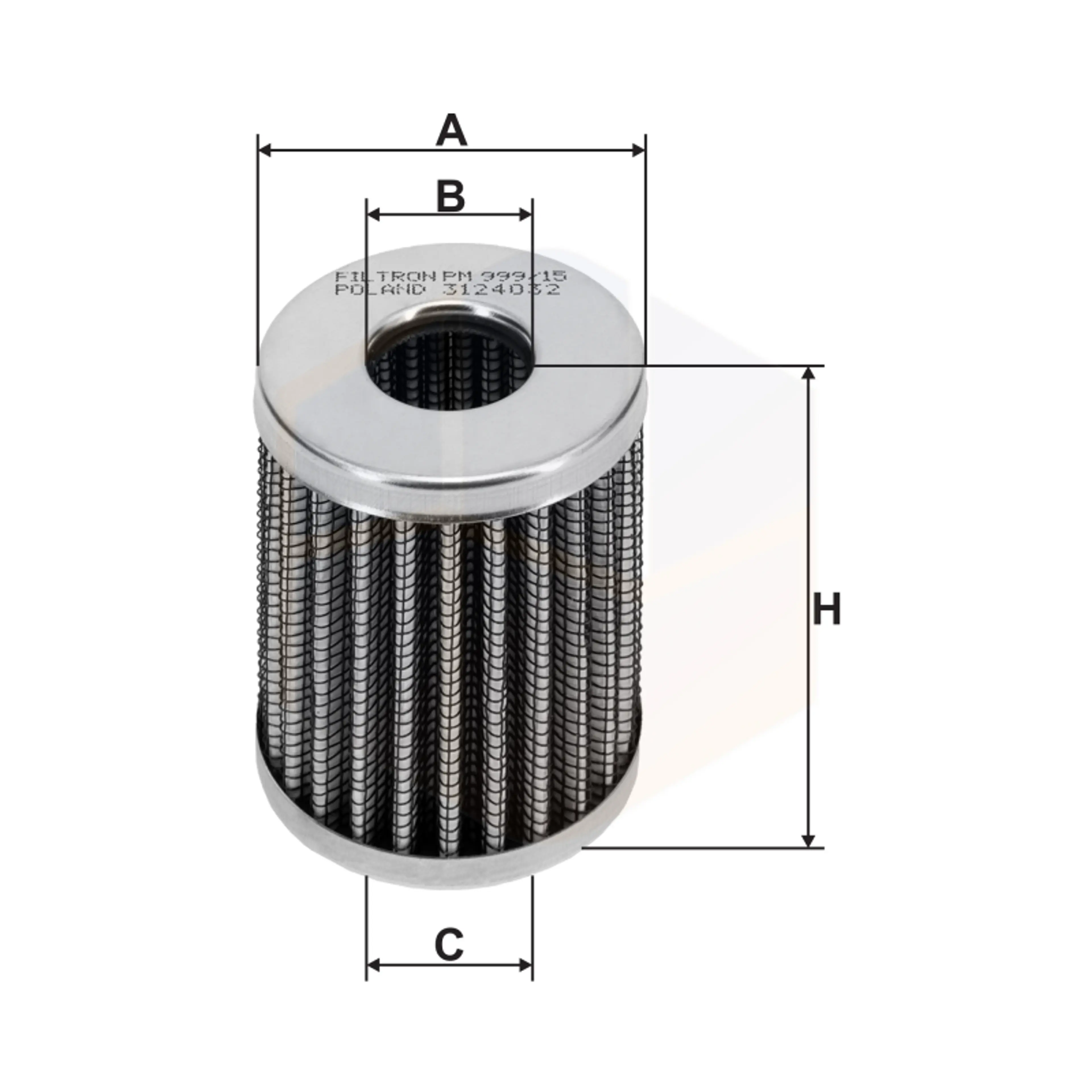 FILTRO COMBUSTIBLE PM 999/15