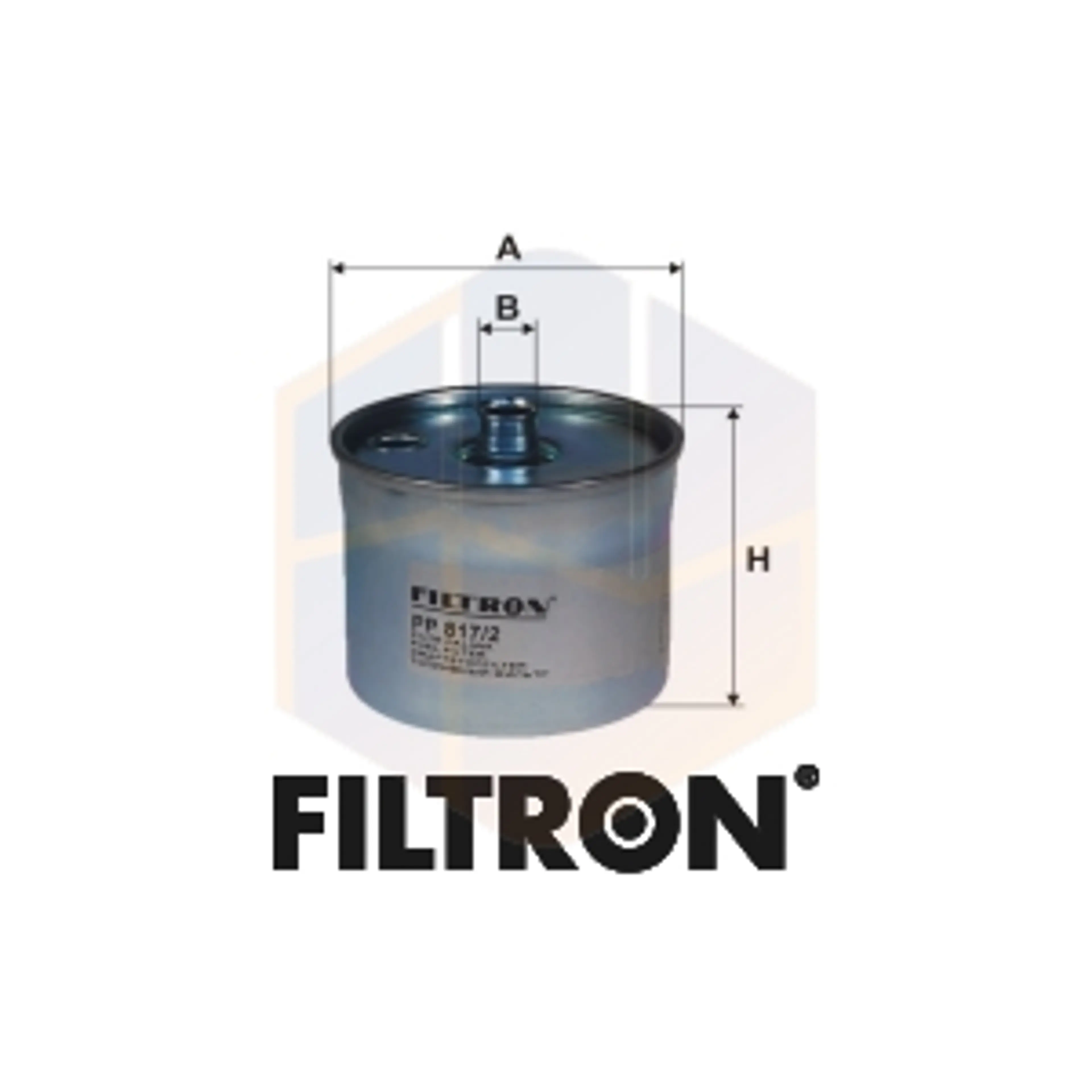 FILTRO COMBUSTIBLE PP 817/2