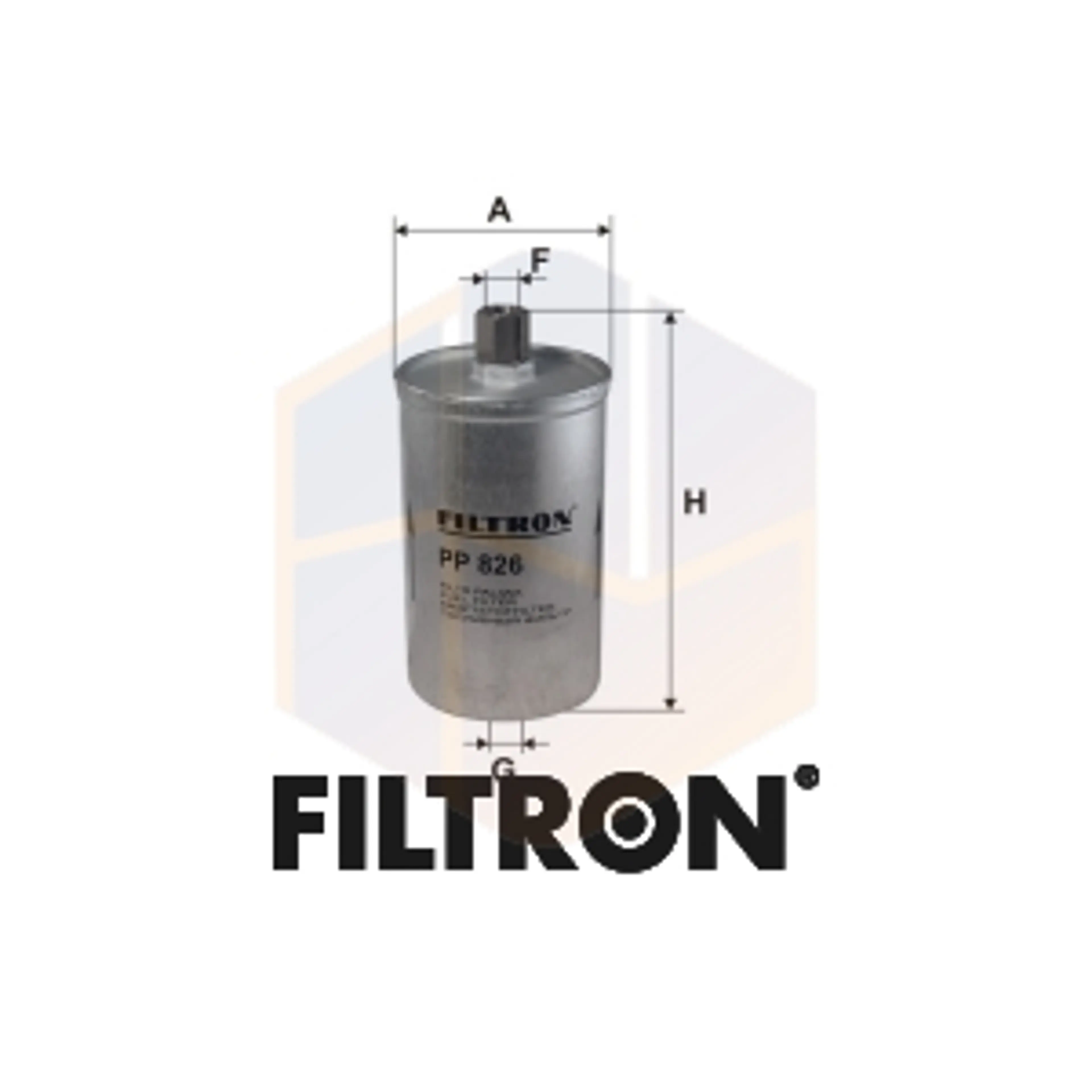 FILTRO COMBUSTIBLE PP 826