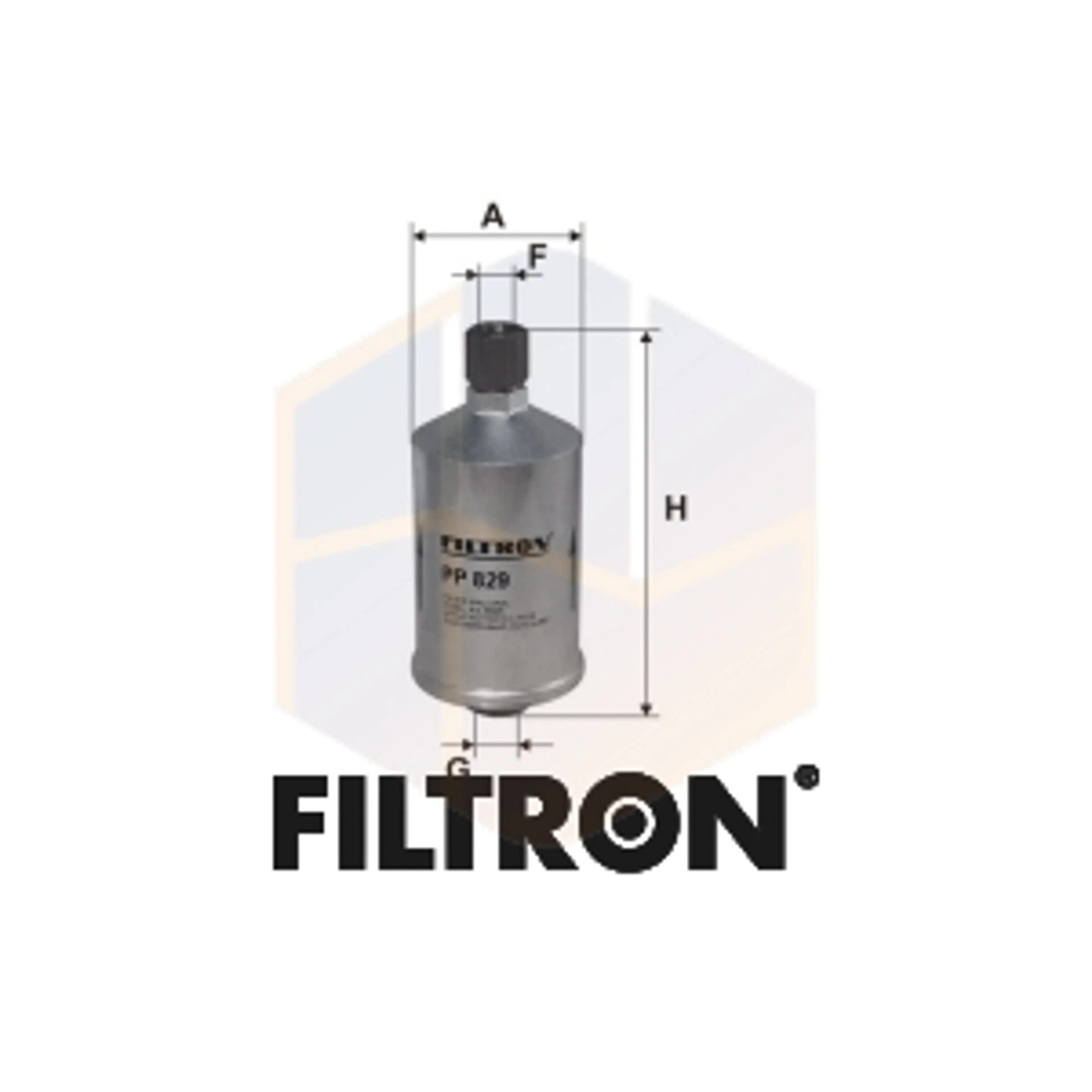 FILTRO COMBUSTIBLE PP 829