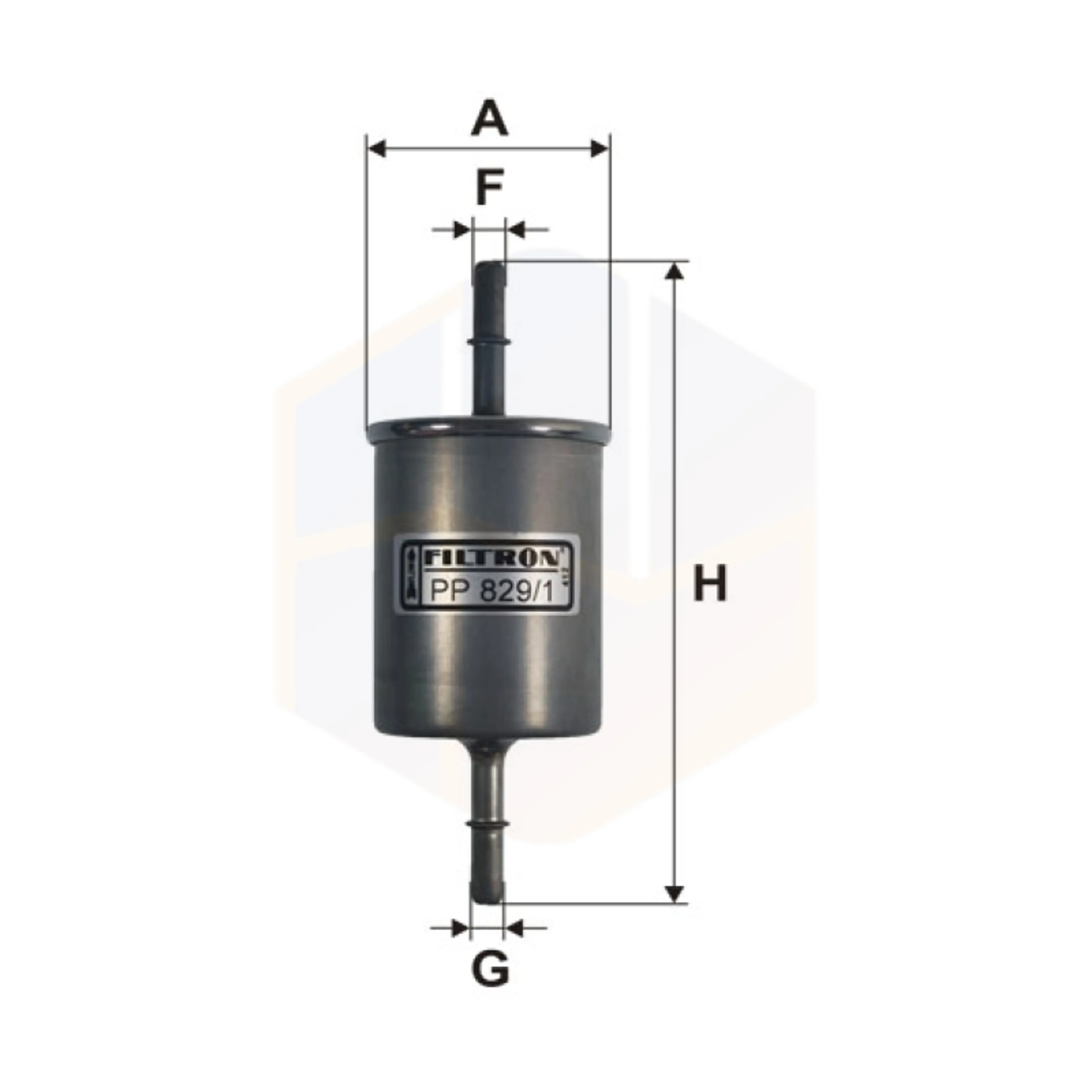 FILTRO COMBUSTIBLE PP 829/1