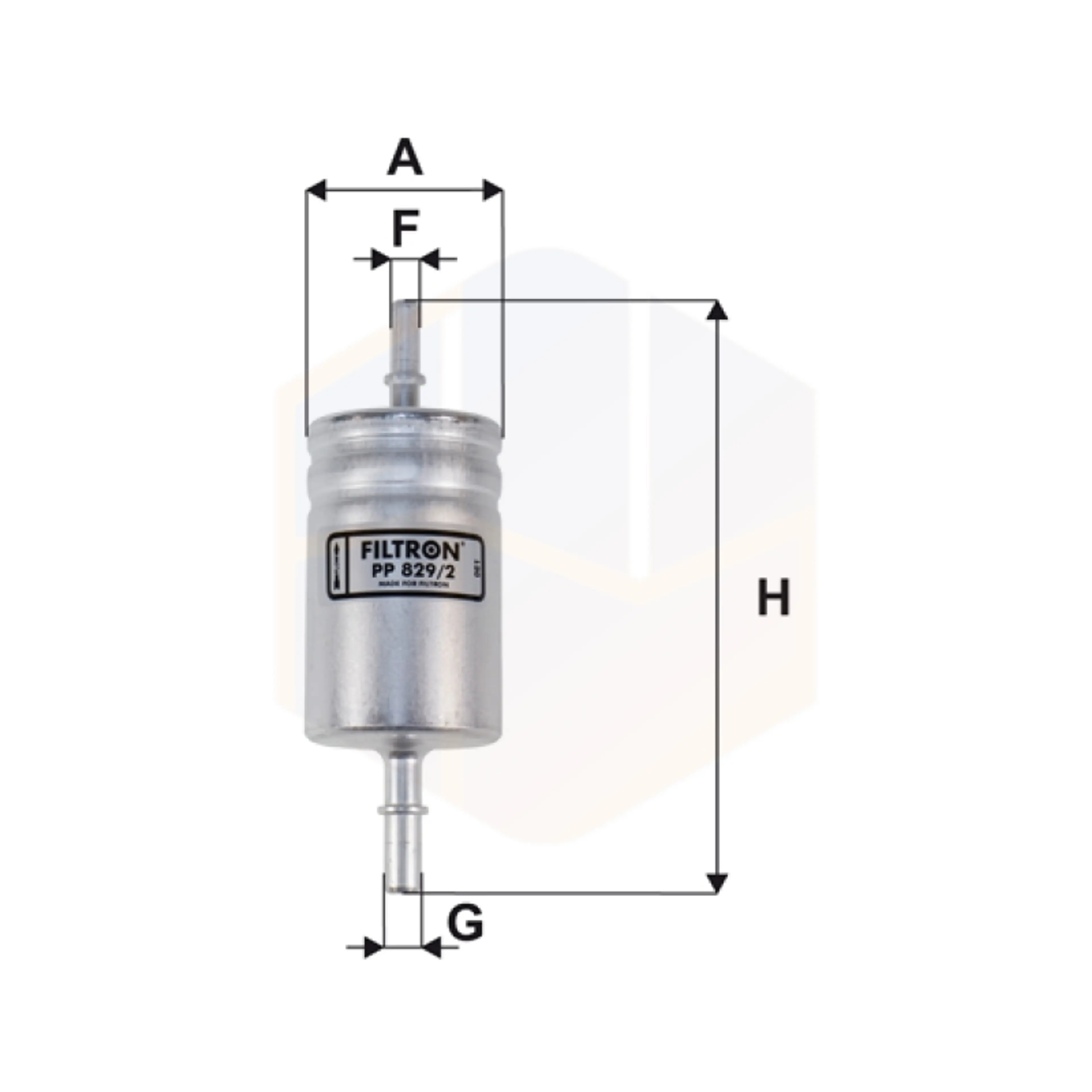 FILTRO COMBUSTIBLE PP 829/2